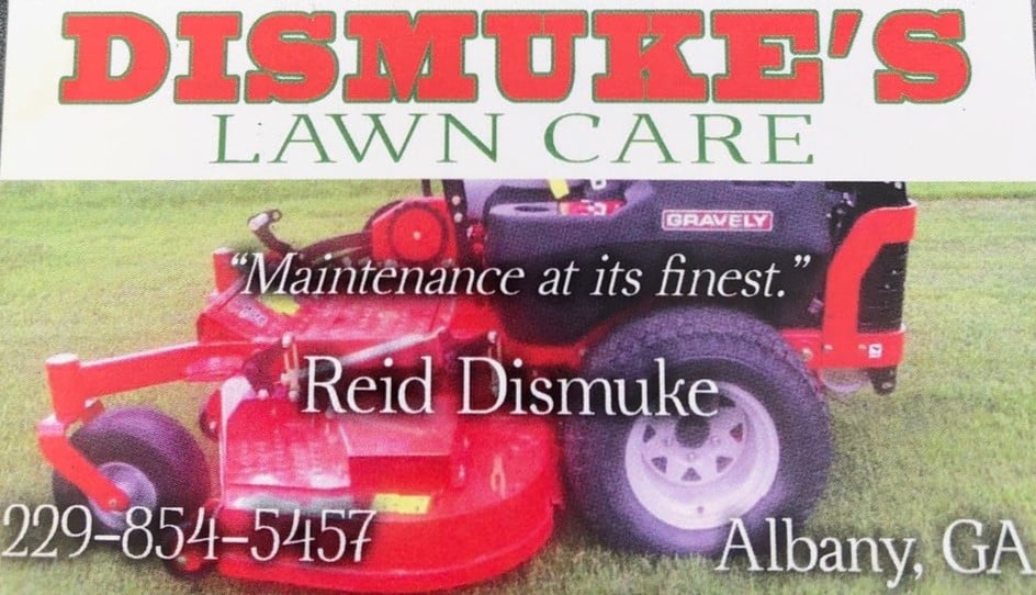 Dismuke's Lawncare & Landscaping Logo