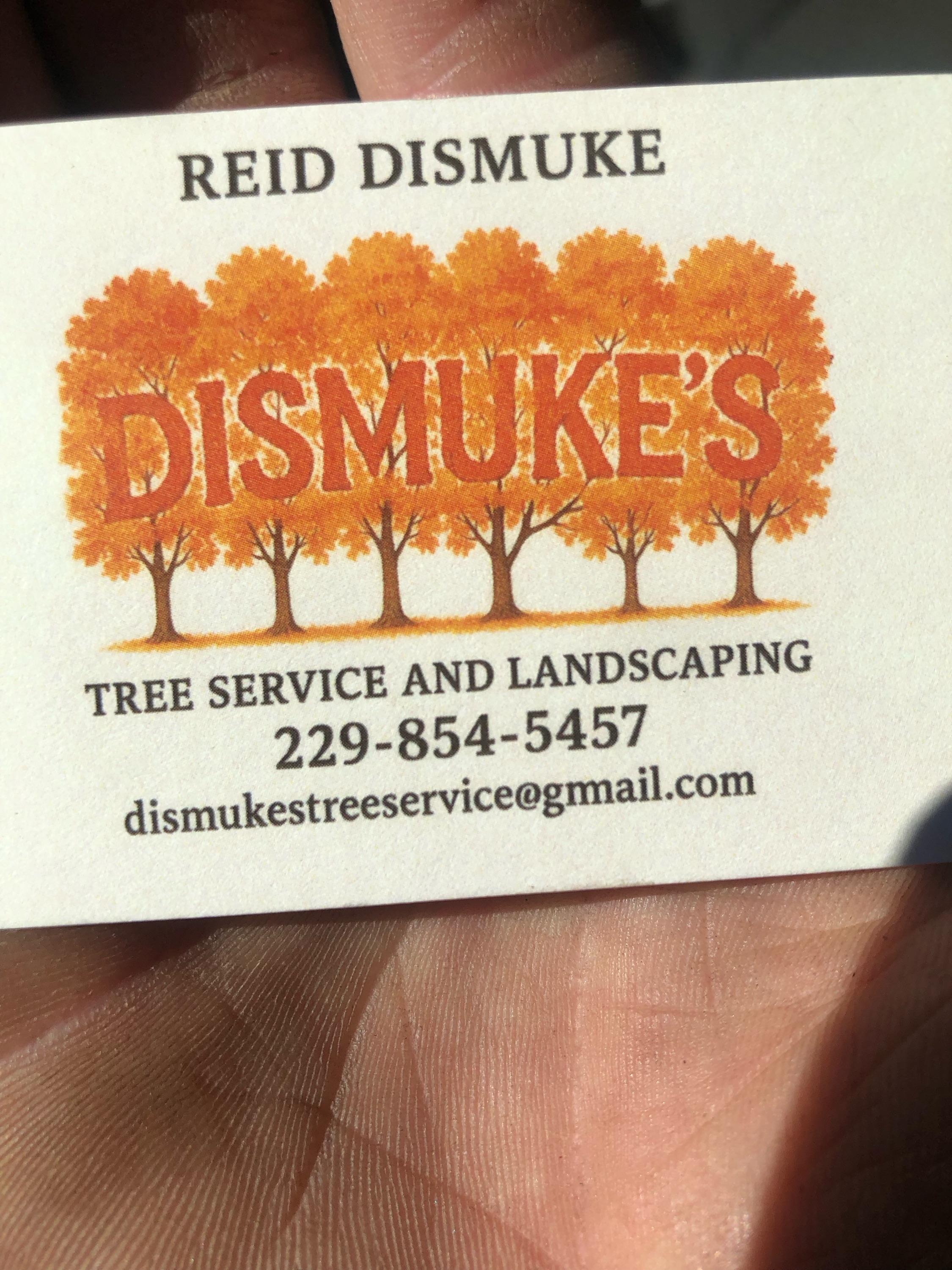 Dismuke's Lawncare & Landscaping Logo