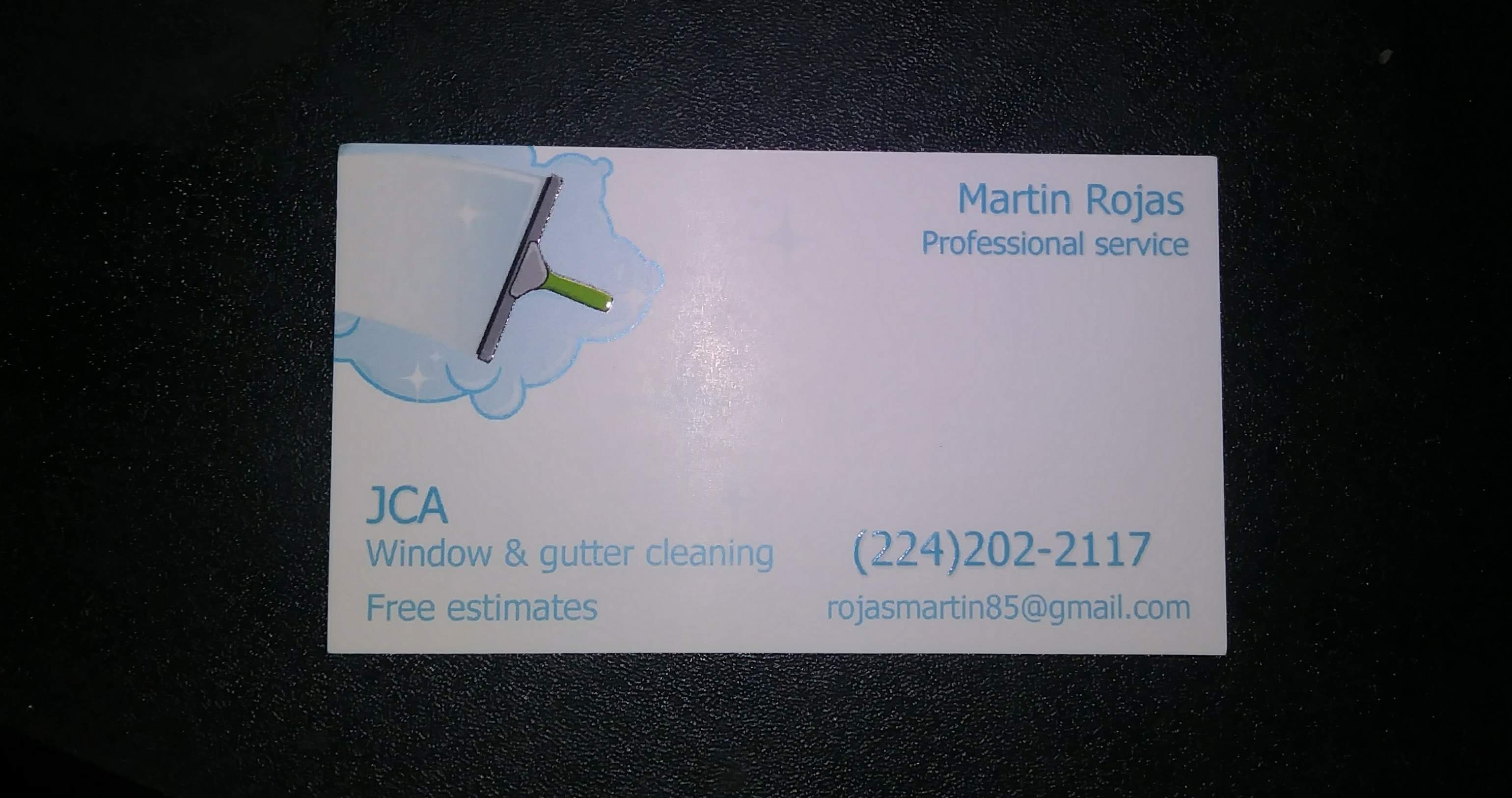 JCA Windows and Gutter Cleaning Logo
