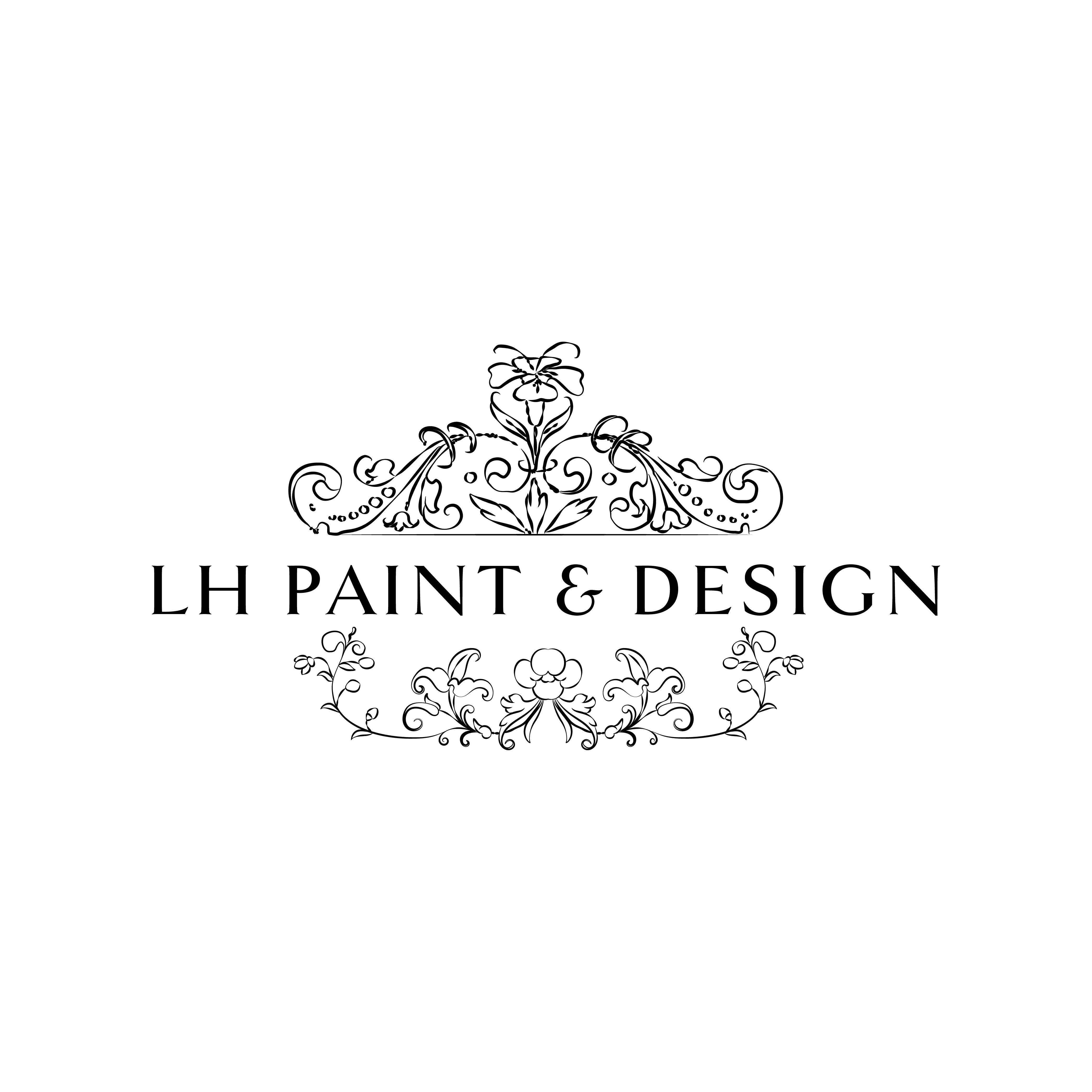 LH Paint and Design Logo