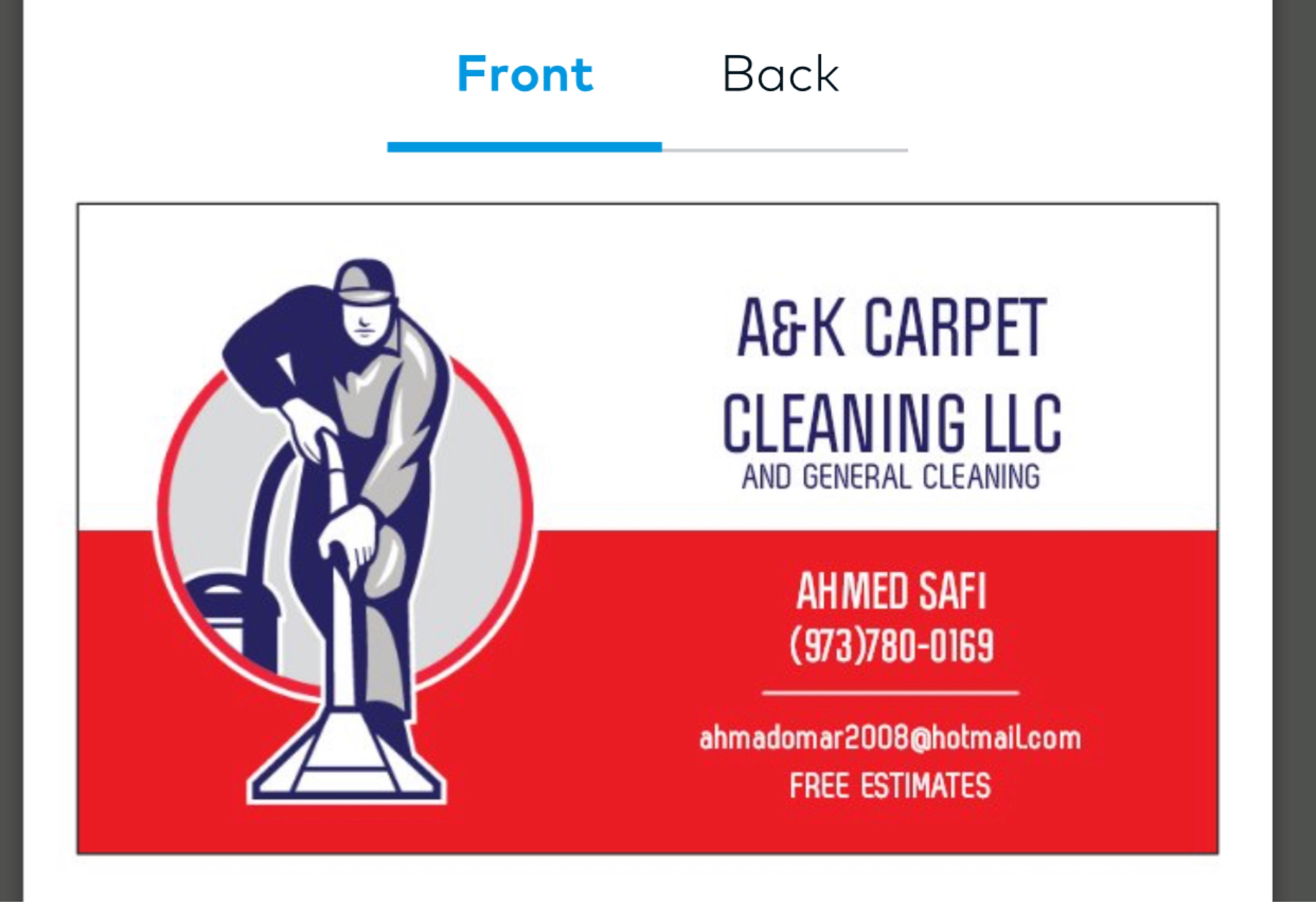 ANK Carpet Cleaning Logo