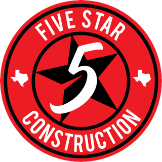 5 Star Construction Logo