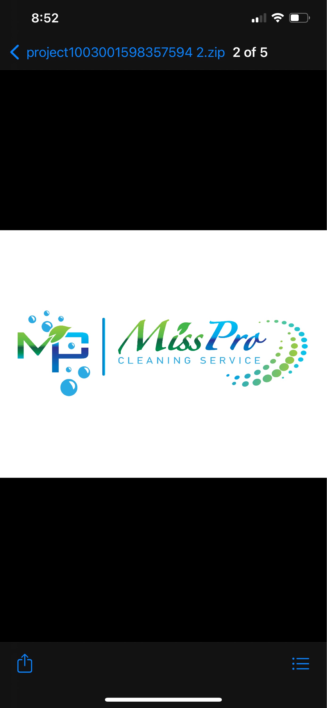 Miss Pro Cleaning Service Logo