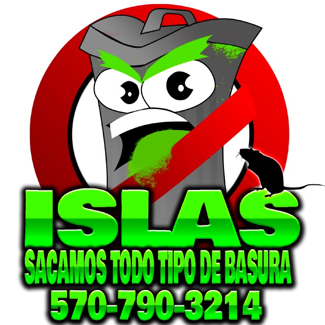 Islas Garbage Removal Logo