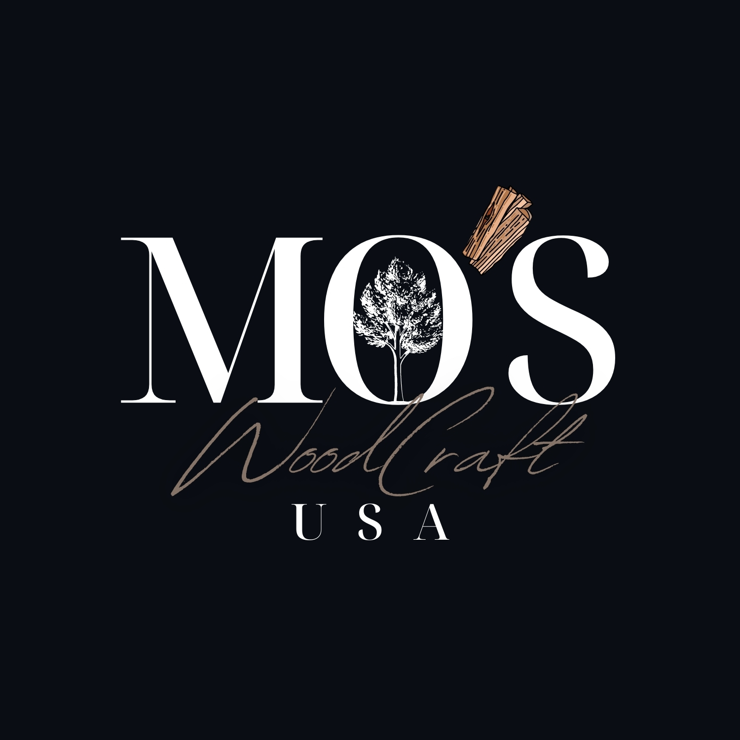 Mo's Woodcraft Logo