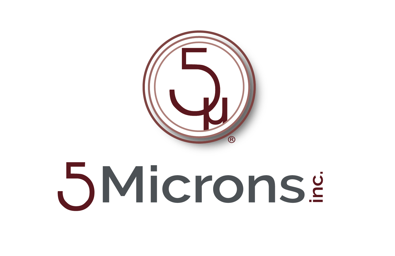 5 Microns, Inc. Logo