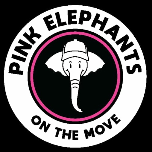 Pink Elephants on the Move, Inc. Logo