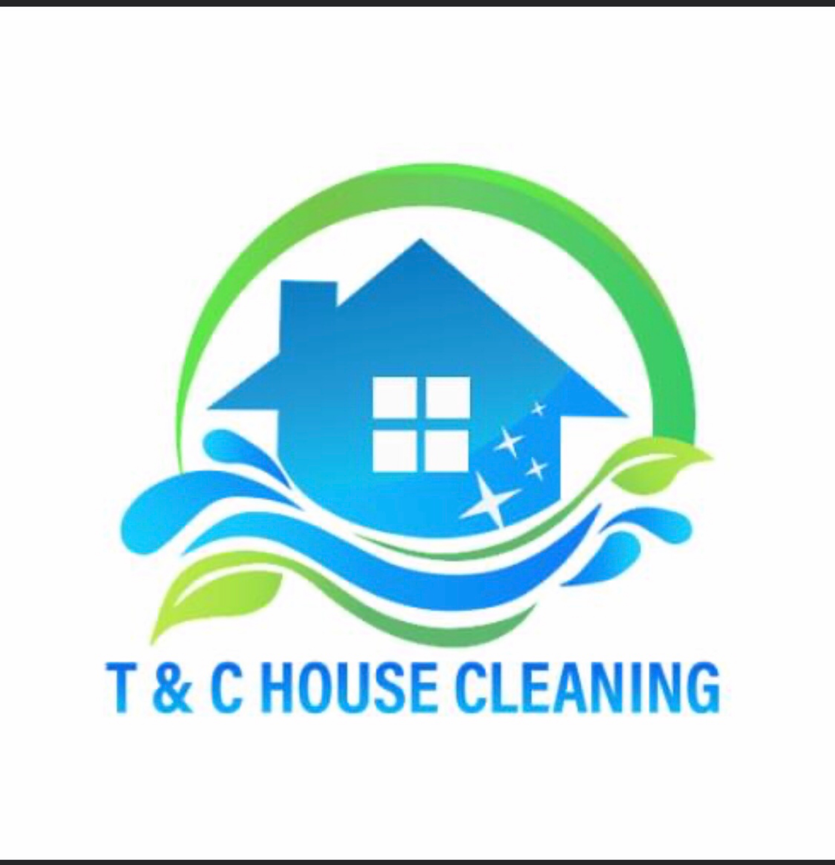 T&C House Cleaning Logo