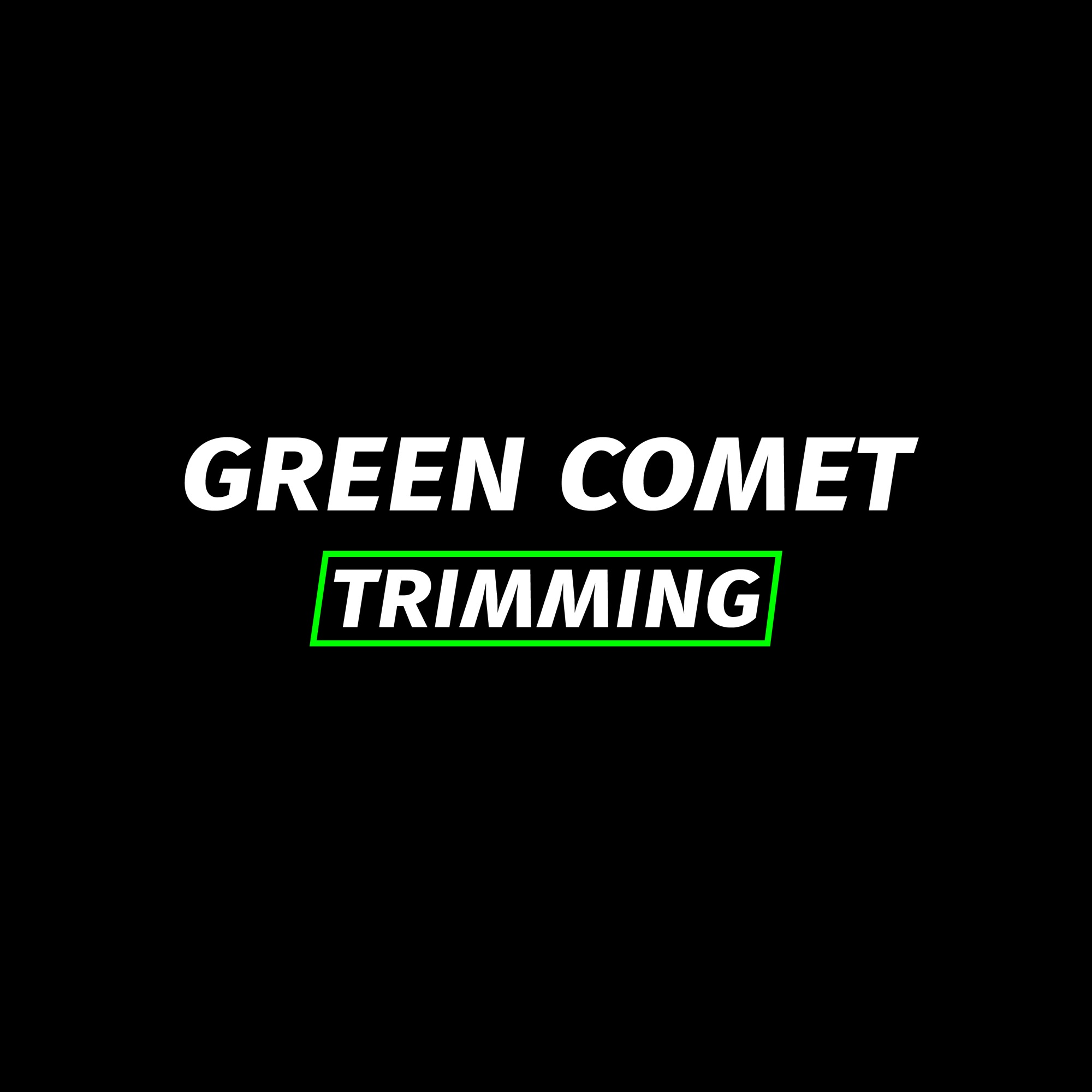 Green Comet Trimming Logo