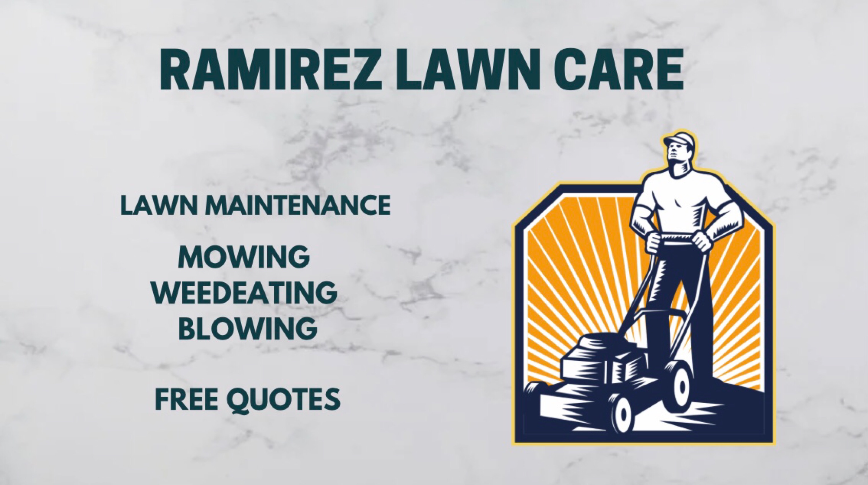 Ramirez Lawn Care Logo