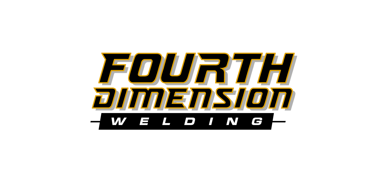 Fourth Dimension Welding Logo