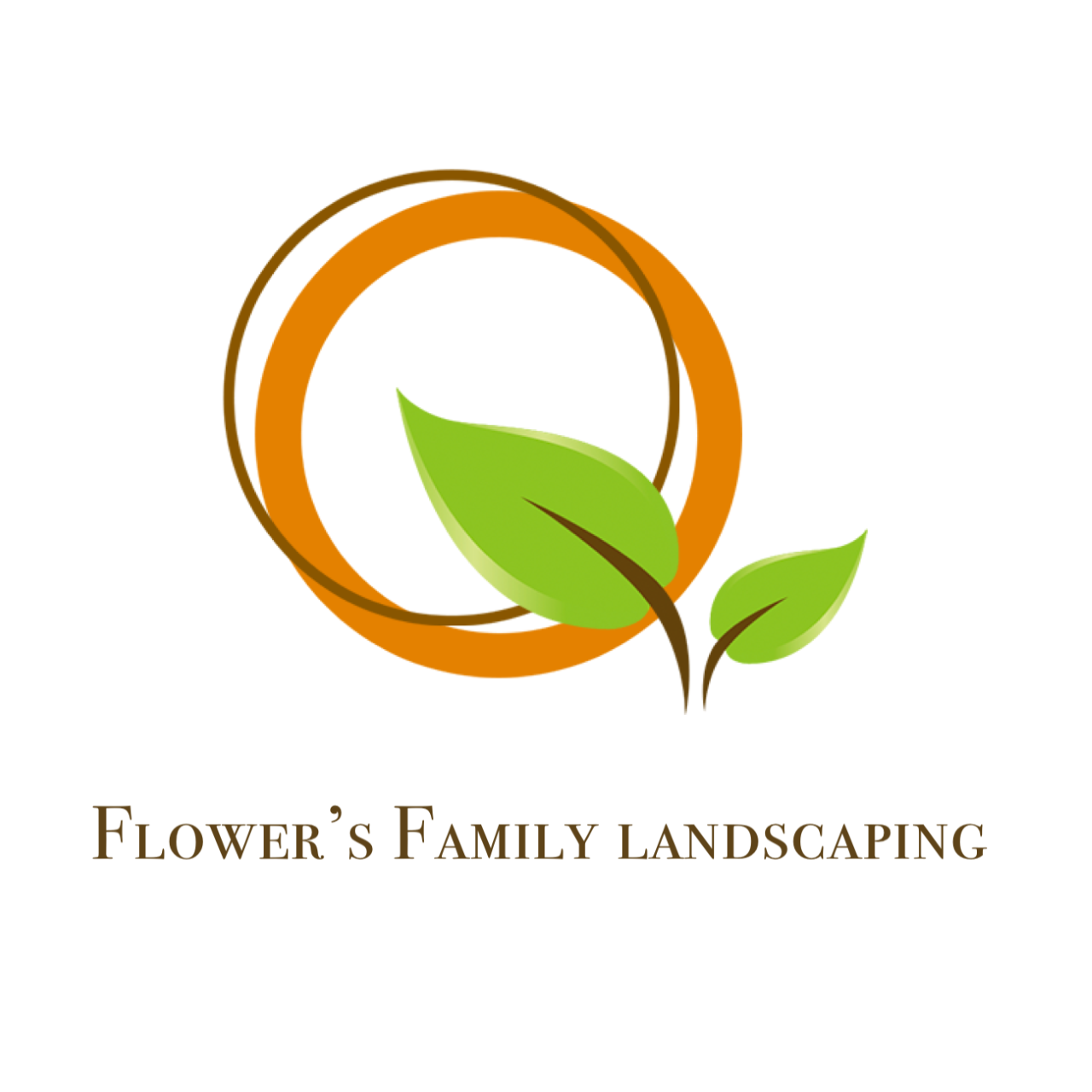 Flower's Family Landscaping Logo
