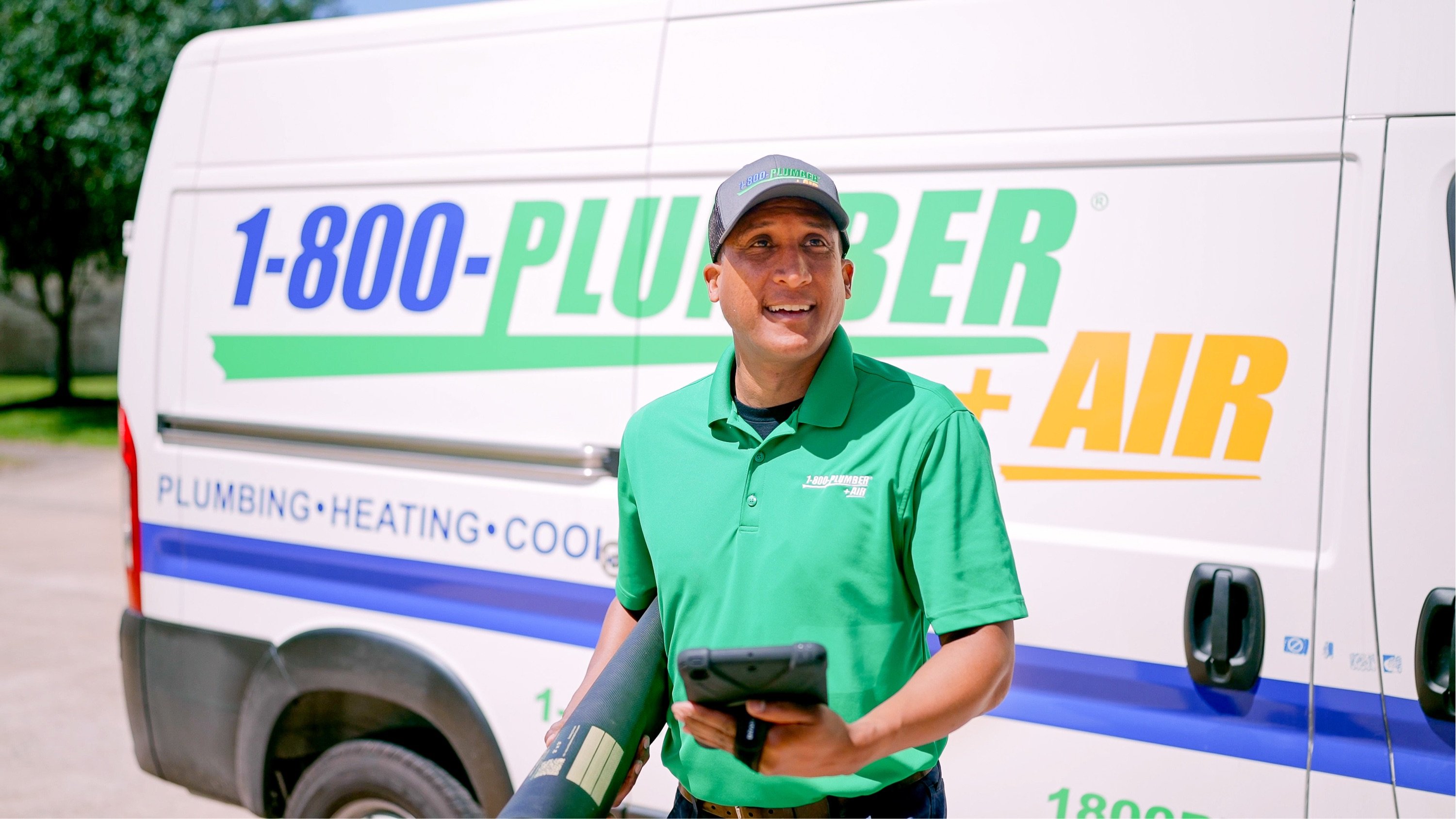 1-800-Plumber +Air Logo