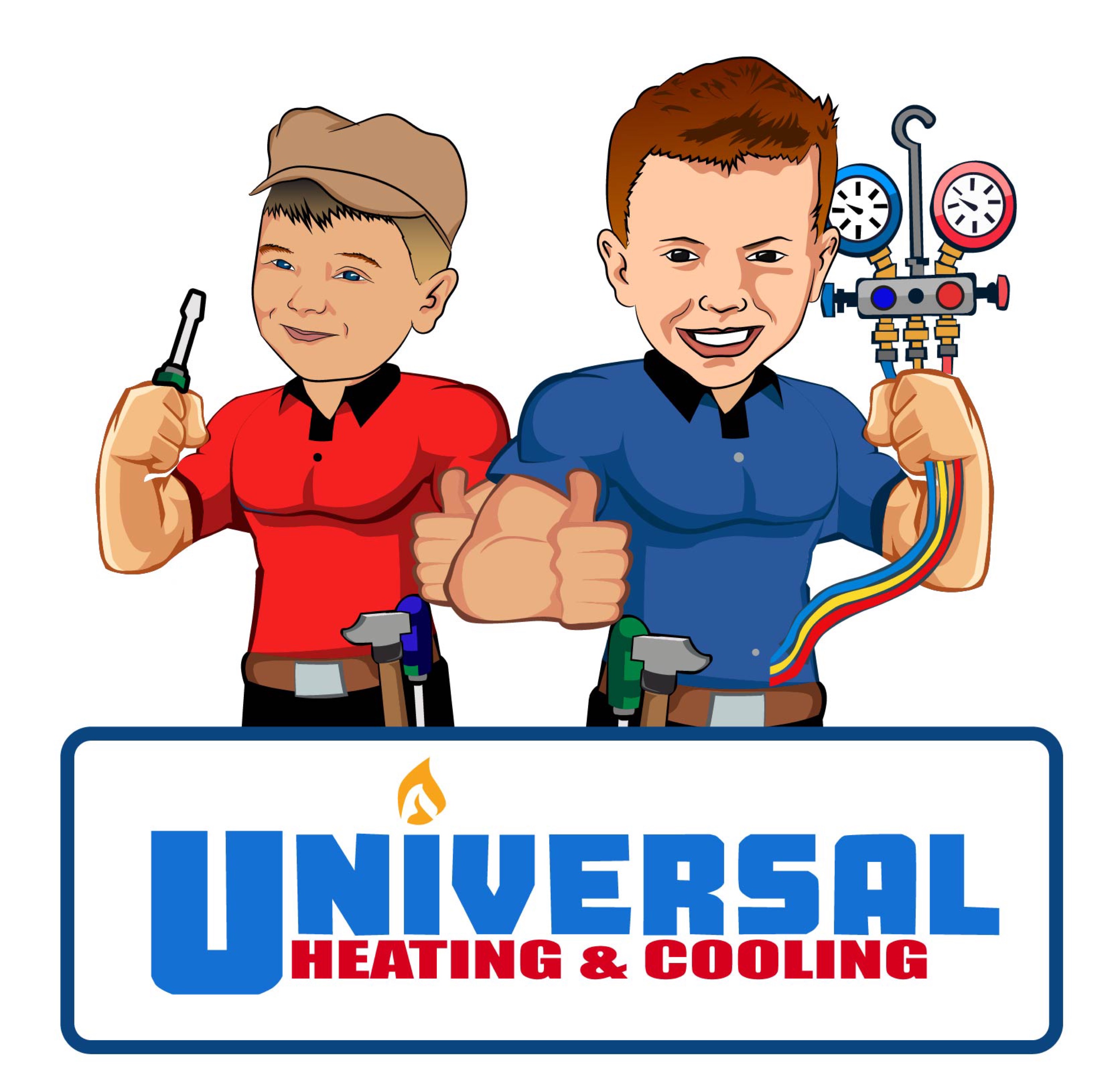 Universal Heating & Cooling LLC Logo