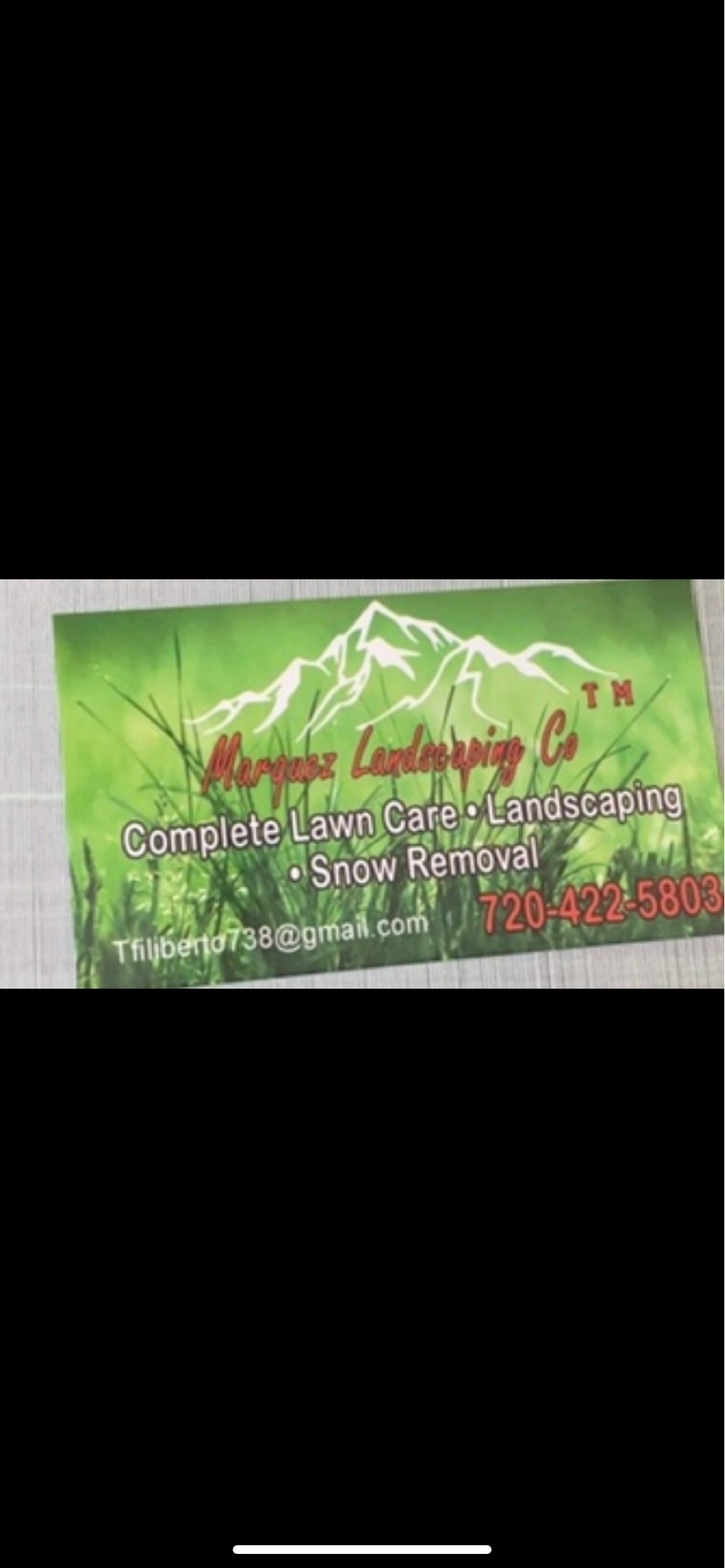 Marquez Landscaping Co. Logo