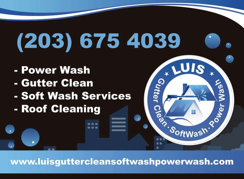 Luis Gutter Clean, Soft Wash, Power Wash Logo