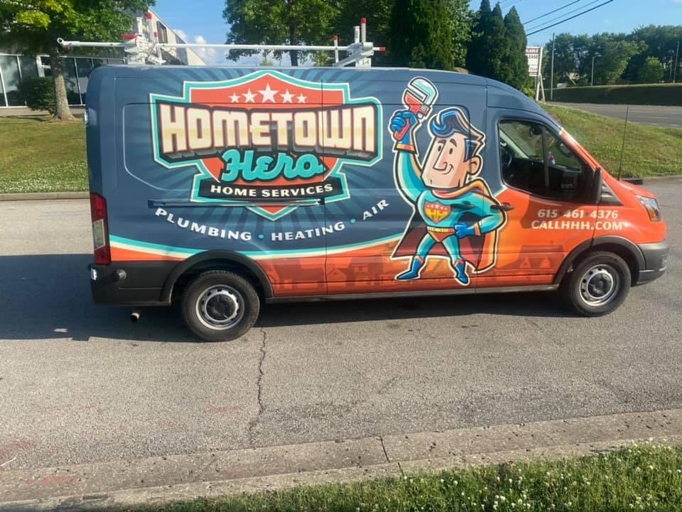 Hometown Hero Homeservices Logo