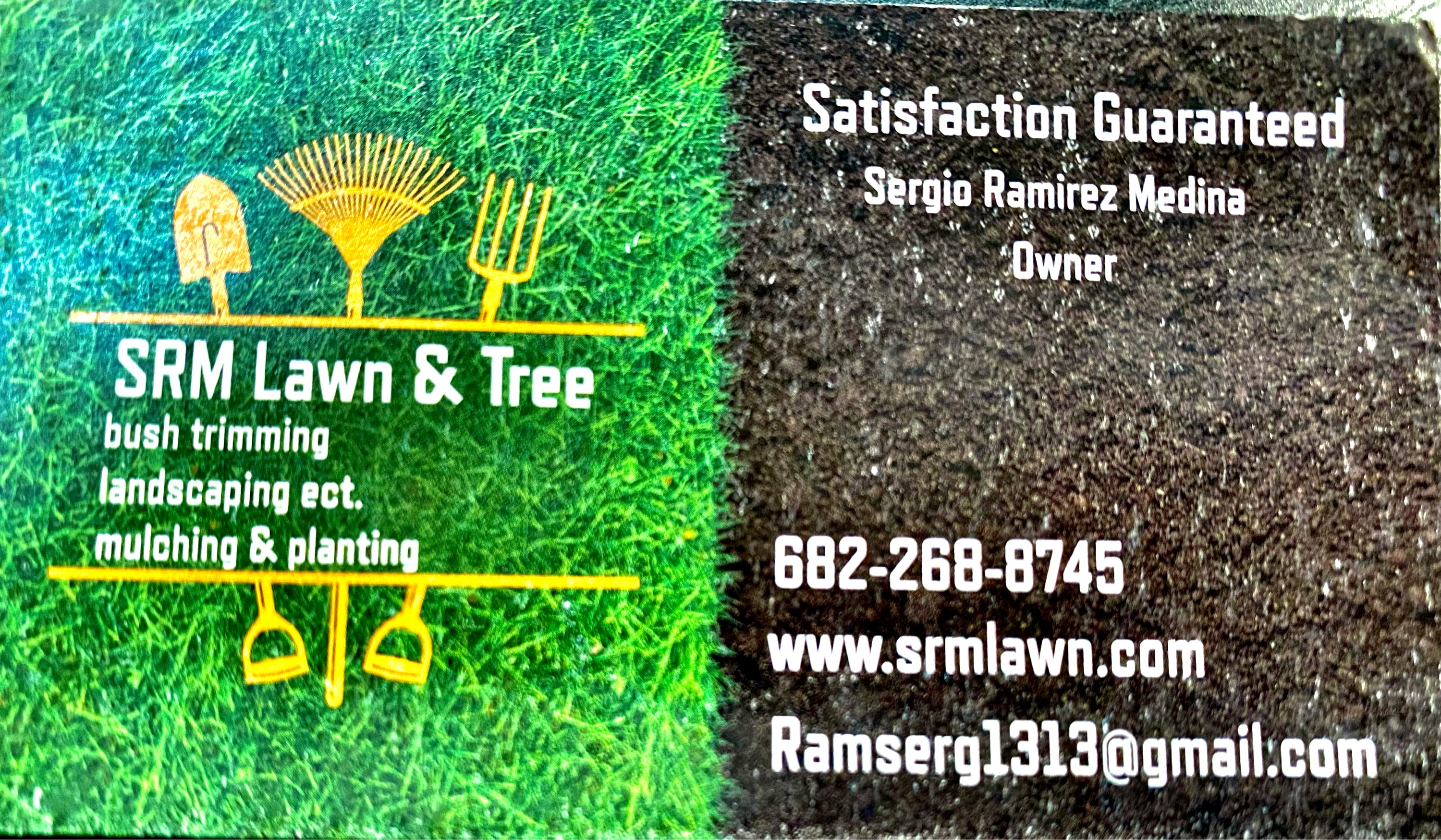 SRM Lawn & Tree Service Logo