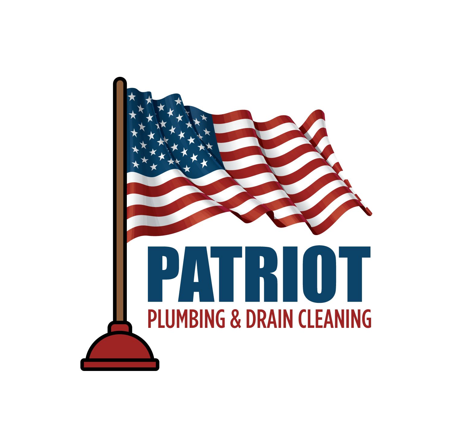 Patriot Drain Cleaning, LLC. Logo