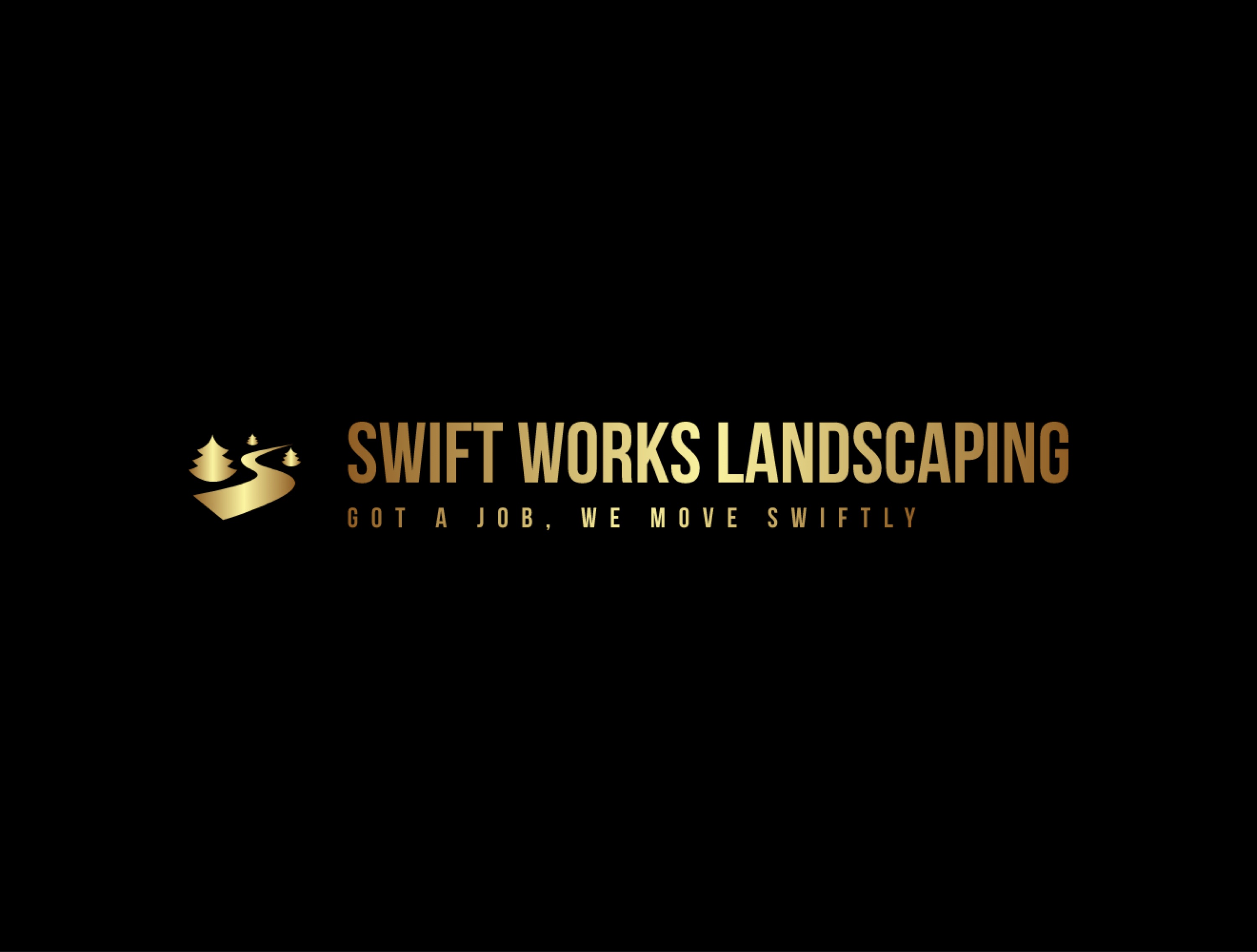 Swift Works Landscaping Logo