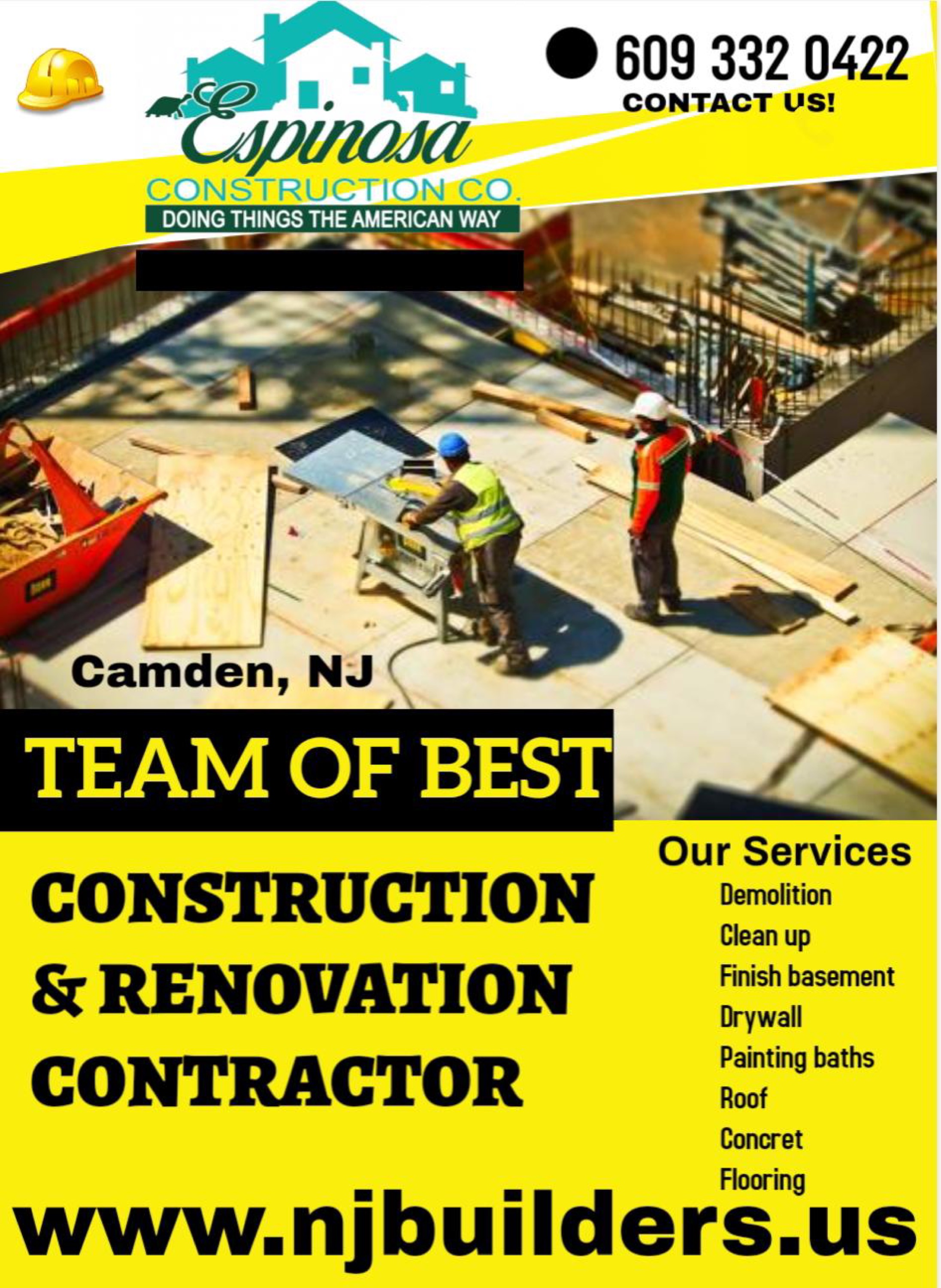 Espinosa Construction Co Logo