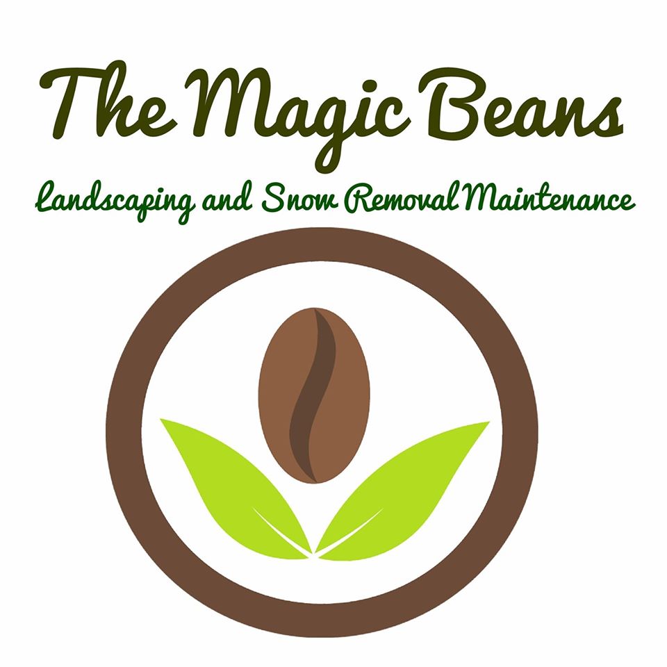 Magic Beans Landscaping And Snow Removal Maintenance Logo
