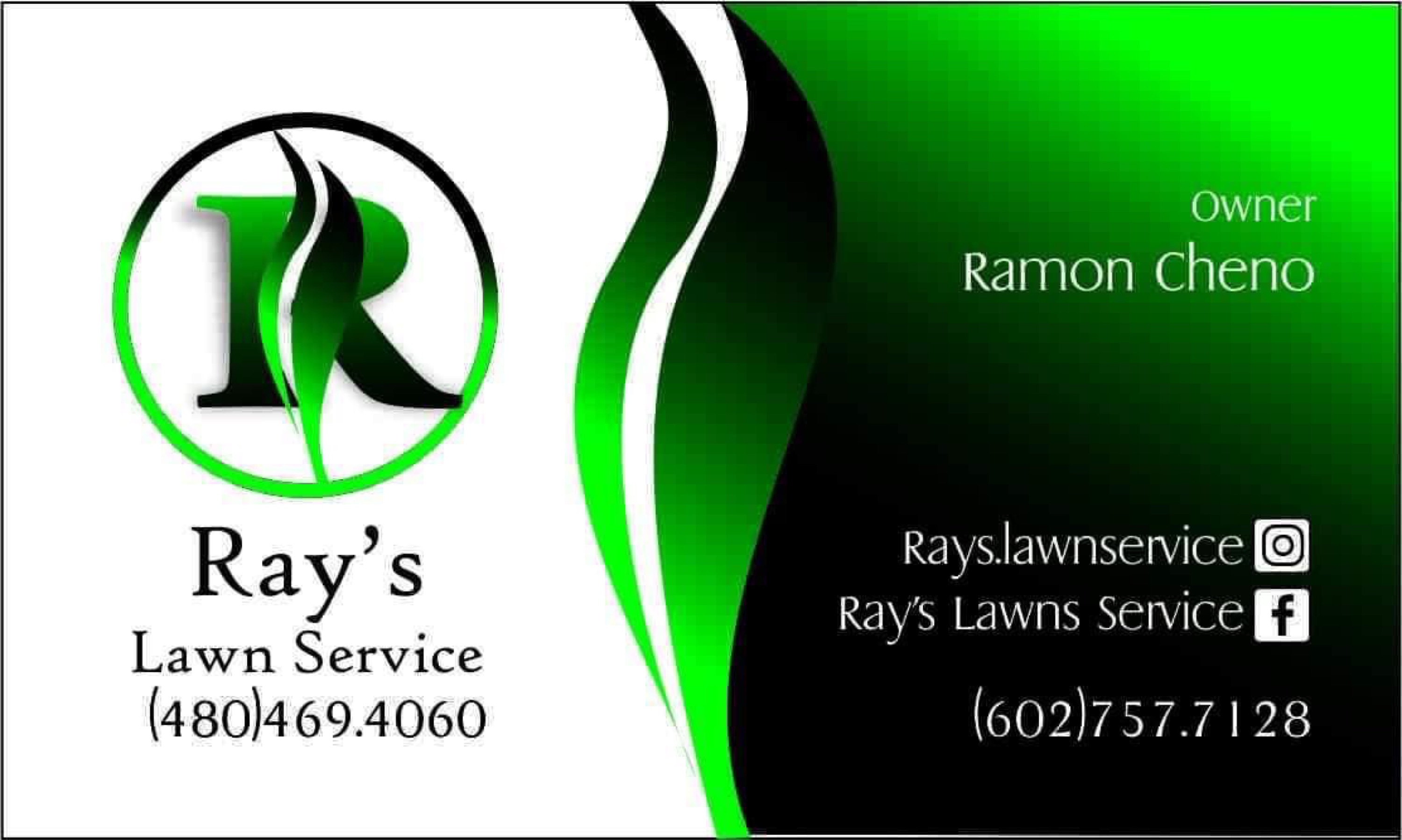 Ray's Lawn Service Logo