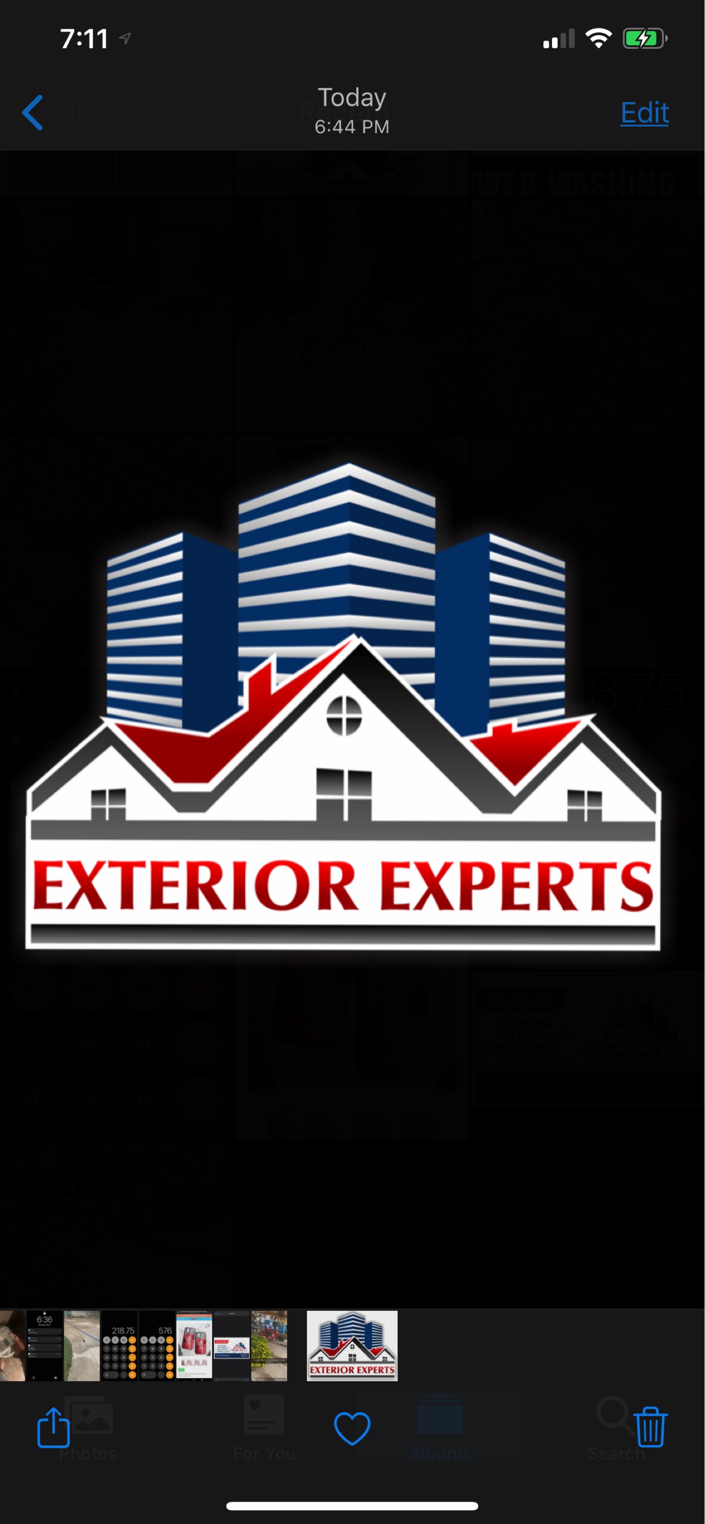 Exterior Experts LLC -   Facebook Logo