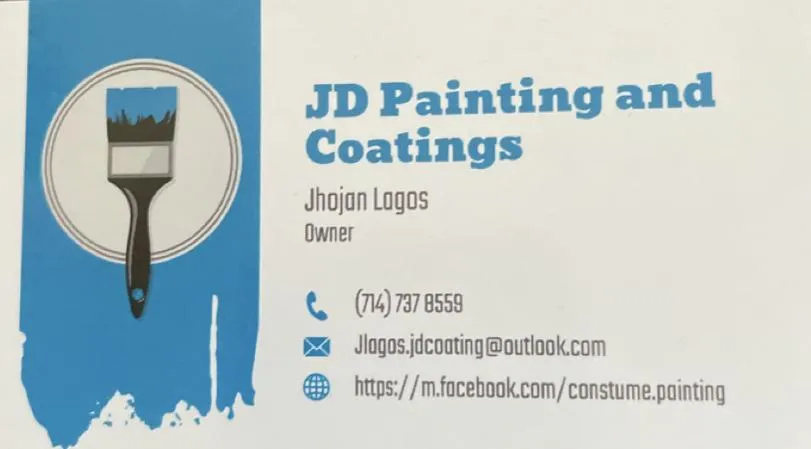 JD COATINGS & PAINTING Logo