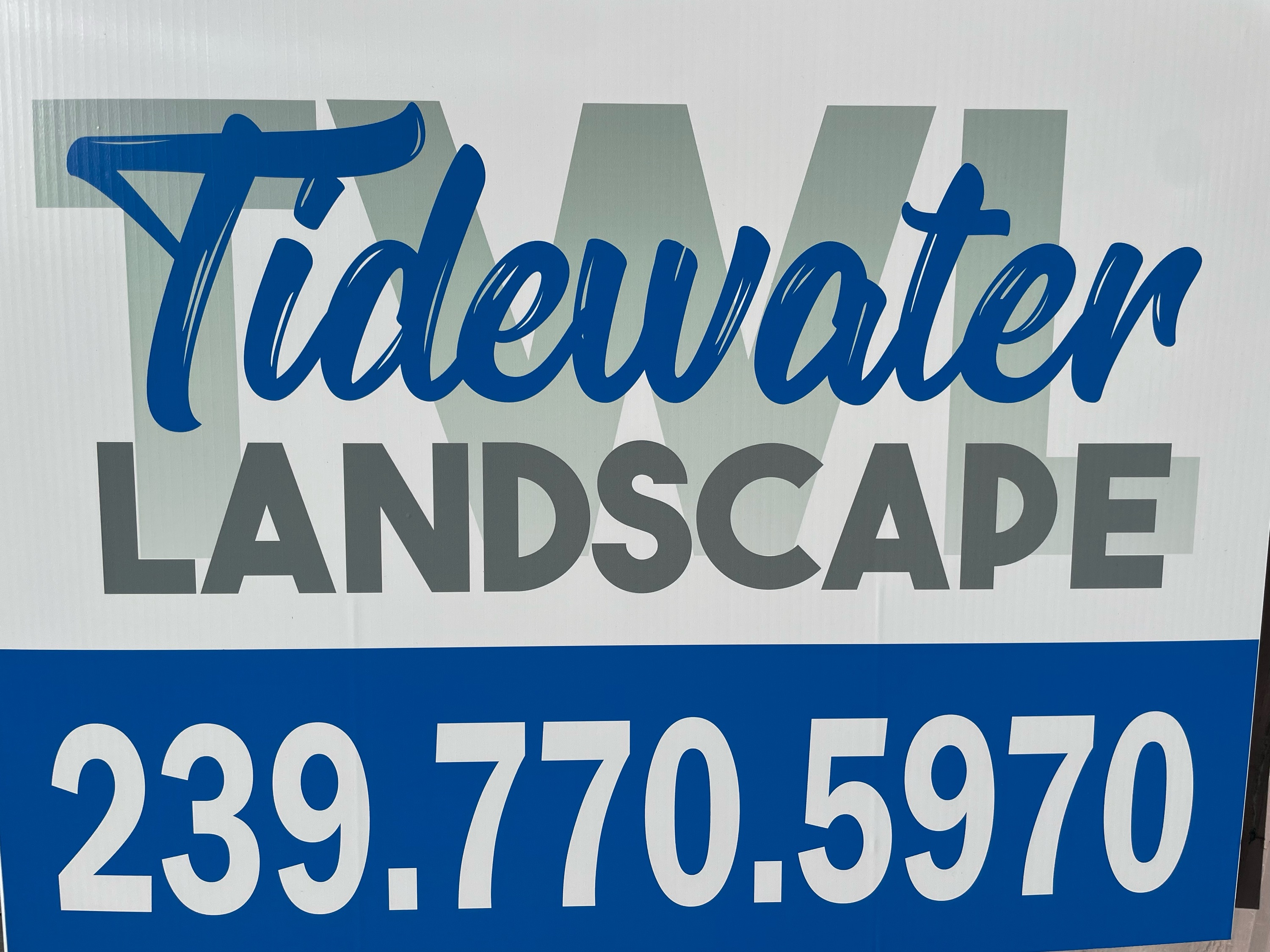 Tide Water Landscape of Florida, LLC Logo