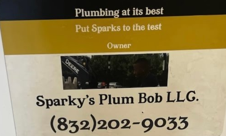 Sparky's Plum Bob Logo