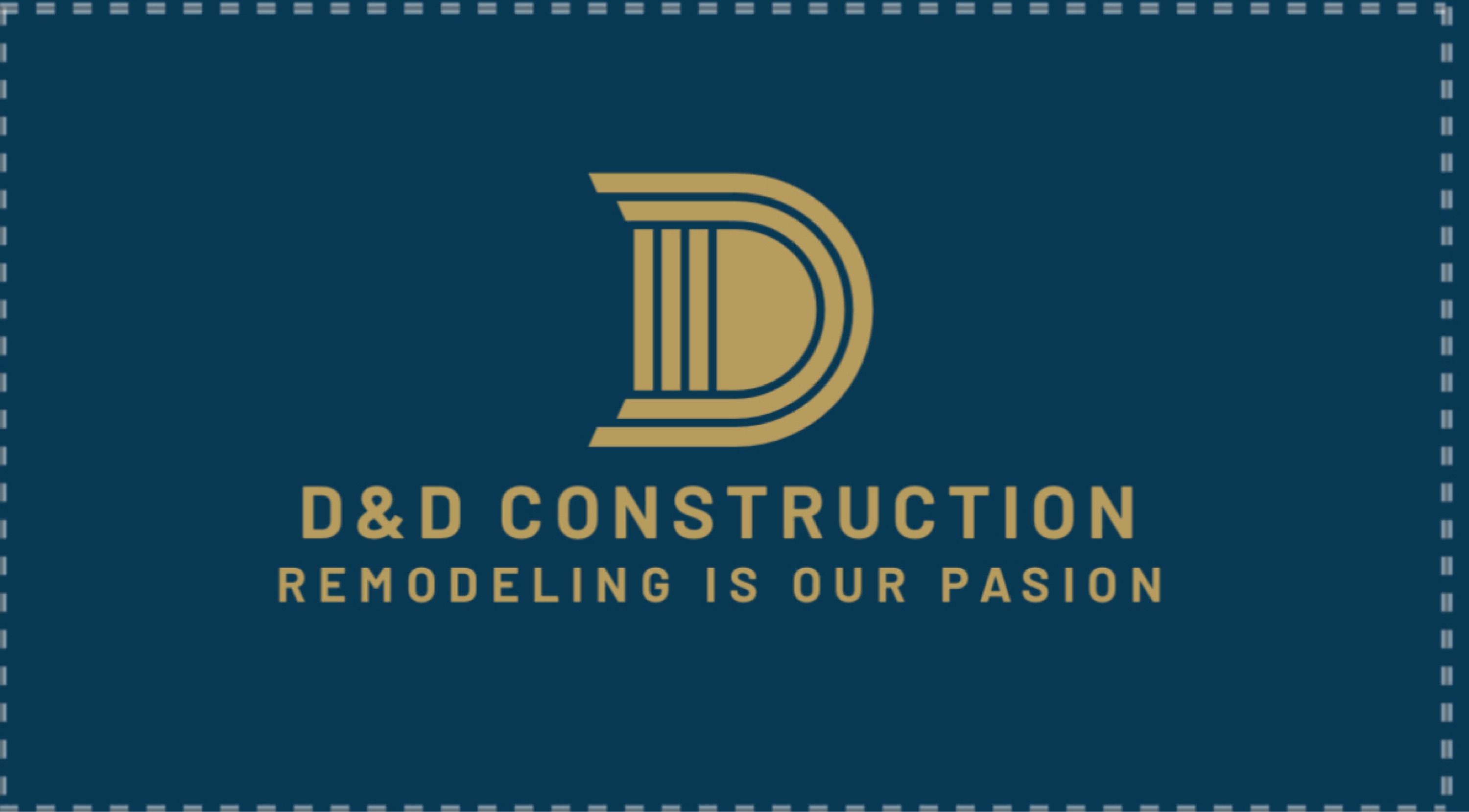 D & D Construction Logo
