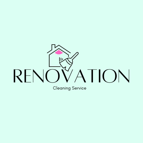 Renovation Cleaning Service Logo