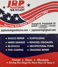 JRP Plastering Logo