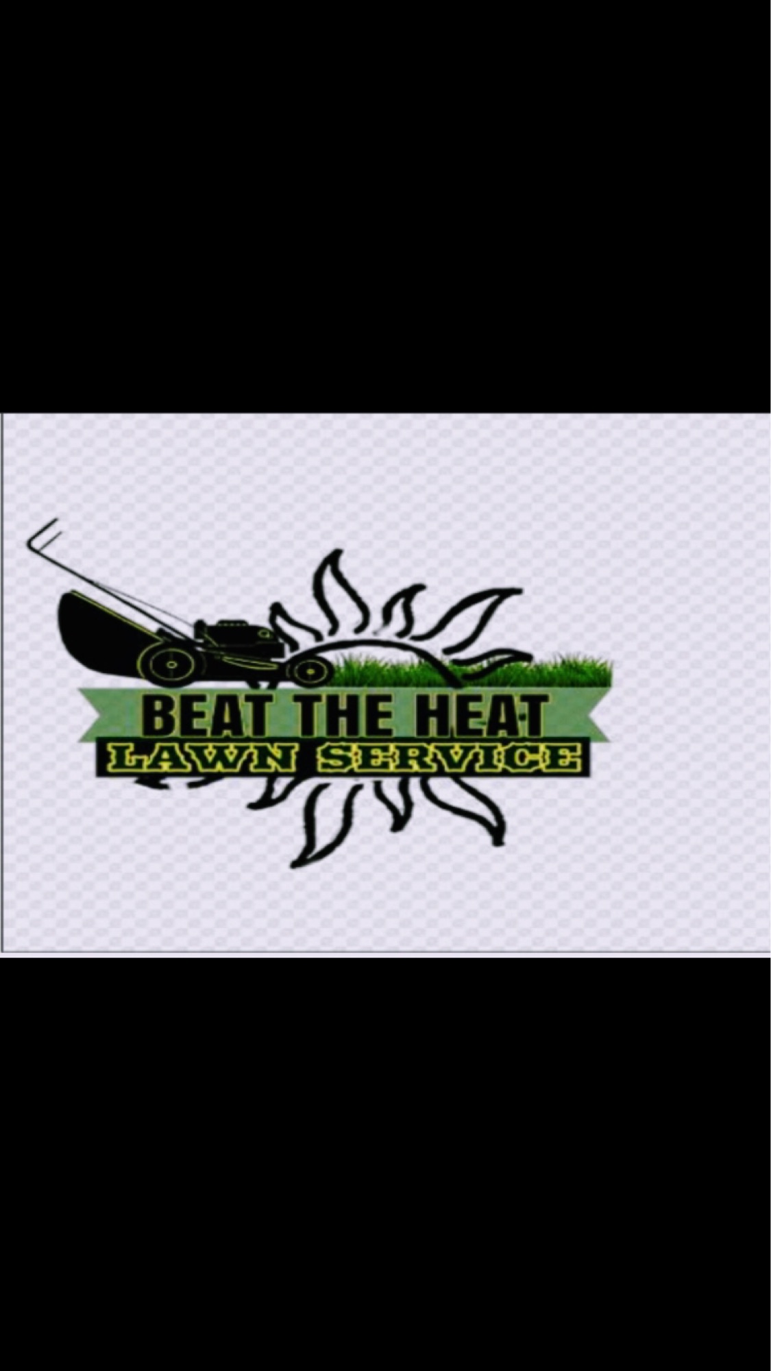 Beat The Heat Lawn Service Logo