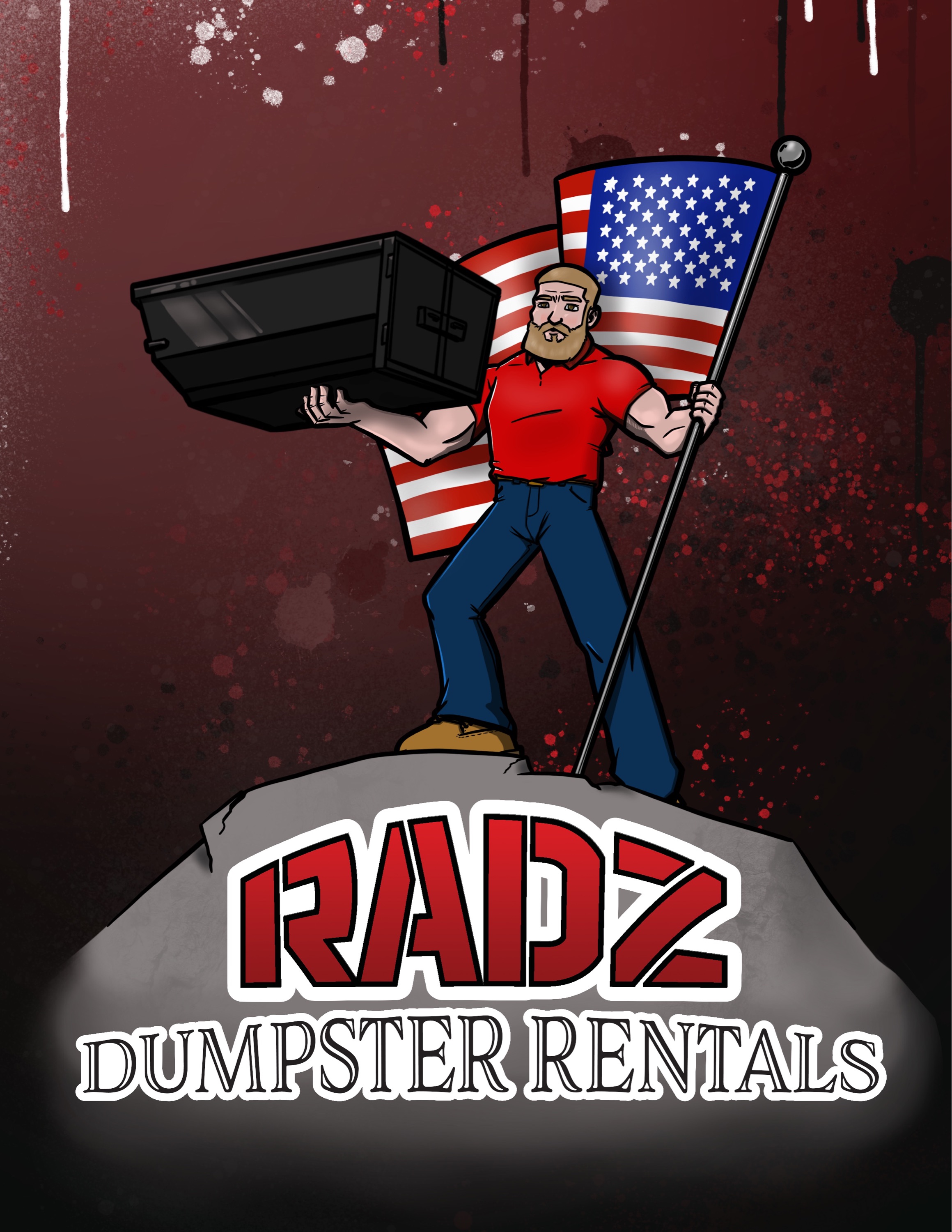 Radz Dumpster Rentals, LLC Logo