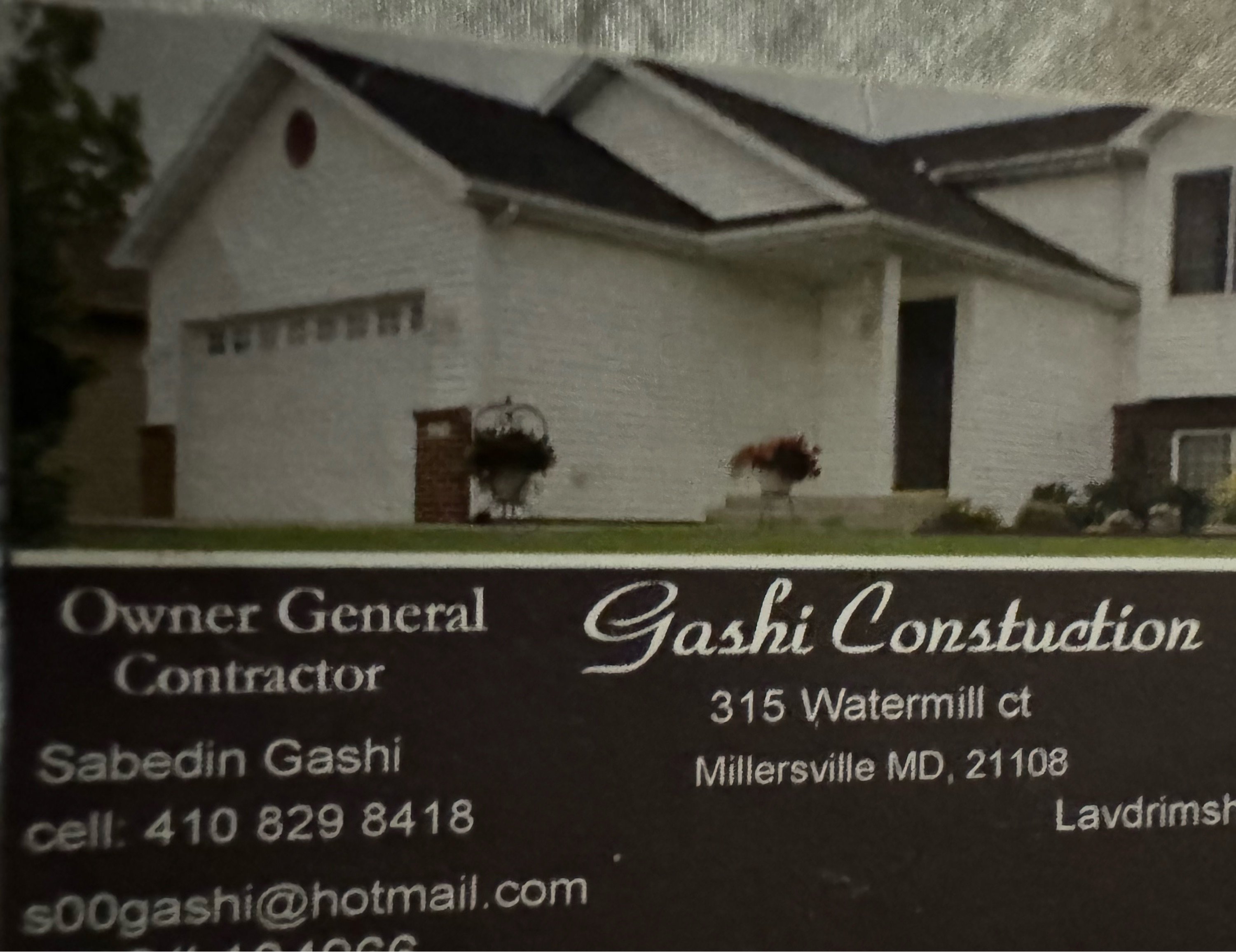 Gashi Construction Logo