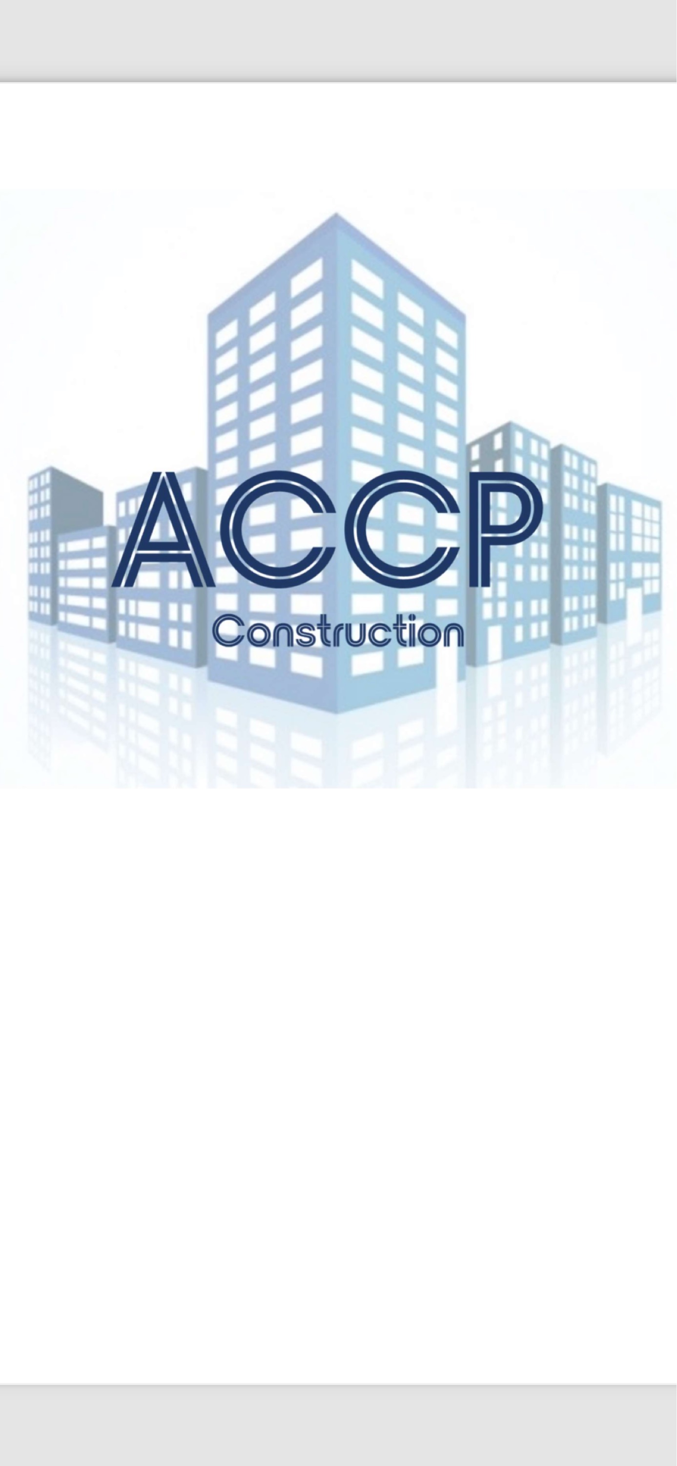ACCP Construction Corp. Logo