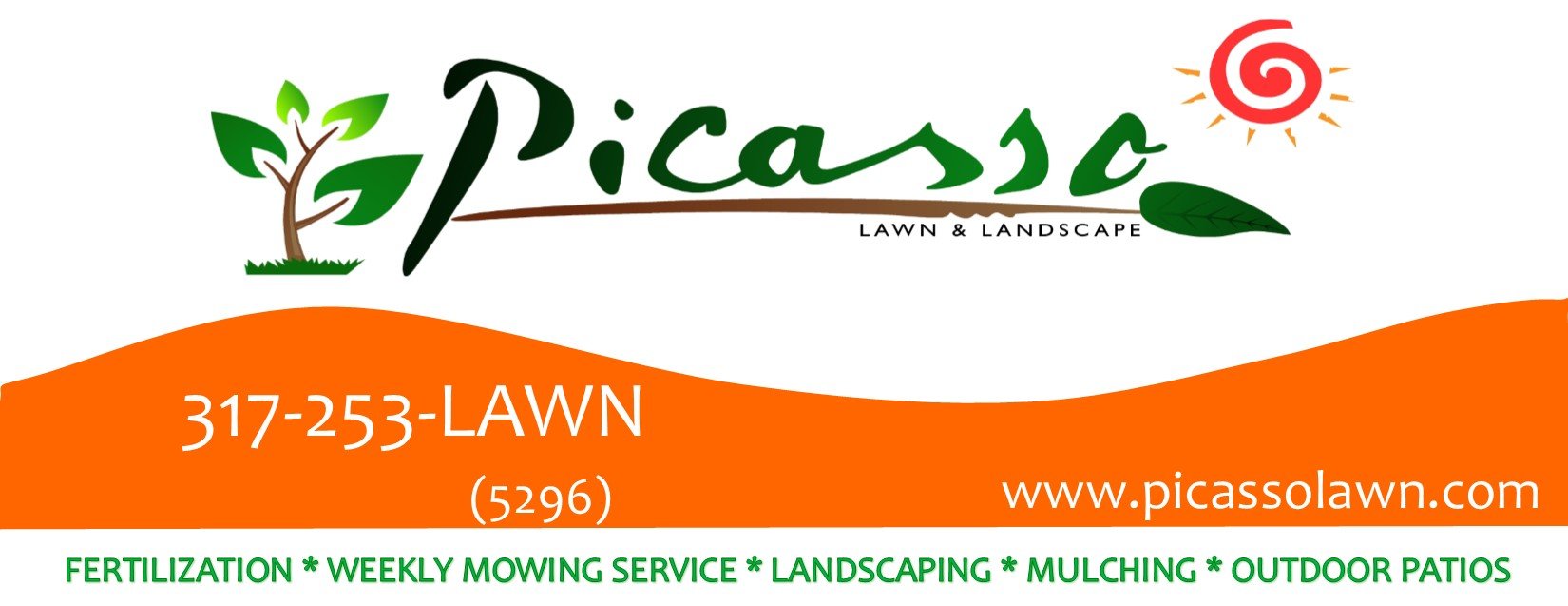 Picasso Lawn & Landscape Logo