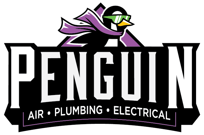 Penguin Air & Plumbing Logo