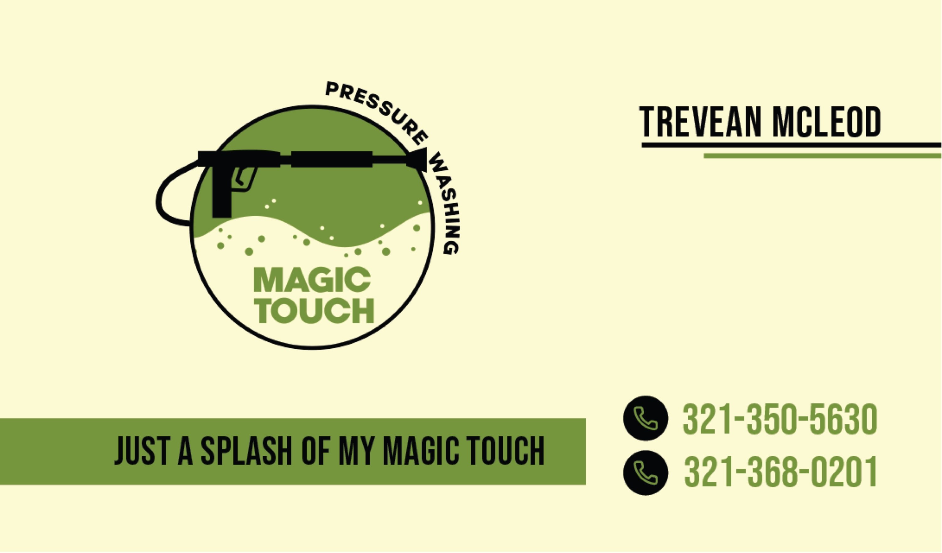Magic Touch Pressure Washing & Junk Removal Logo