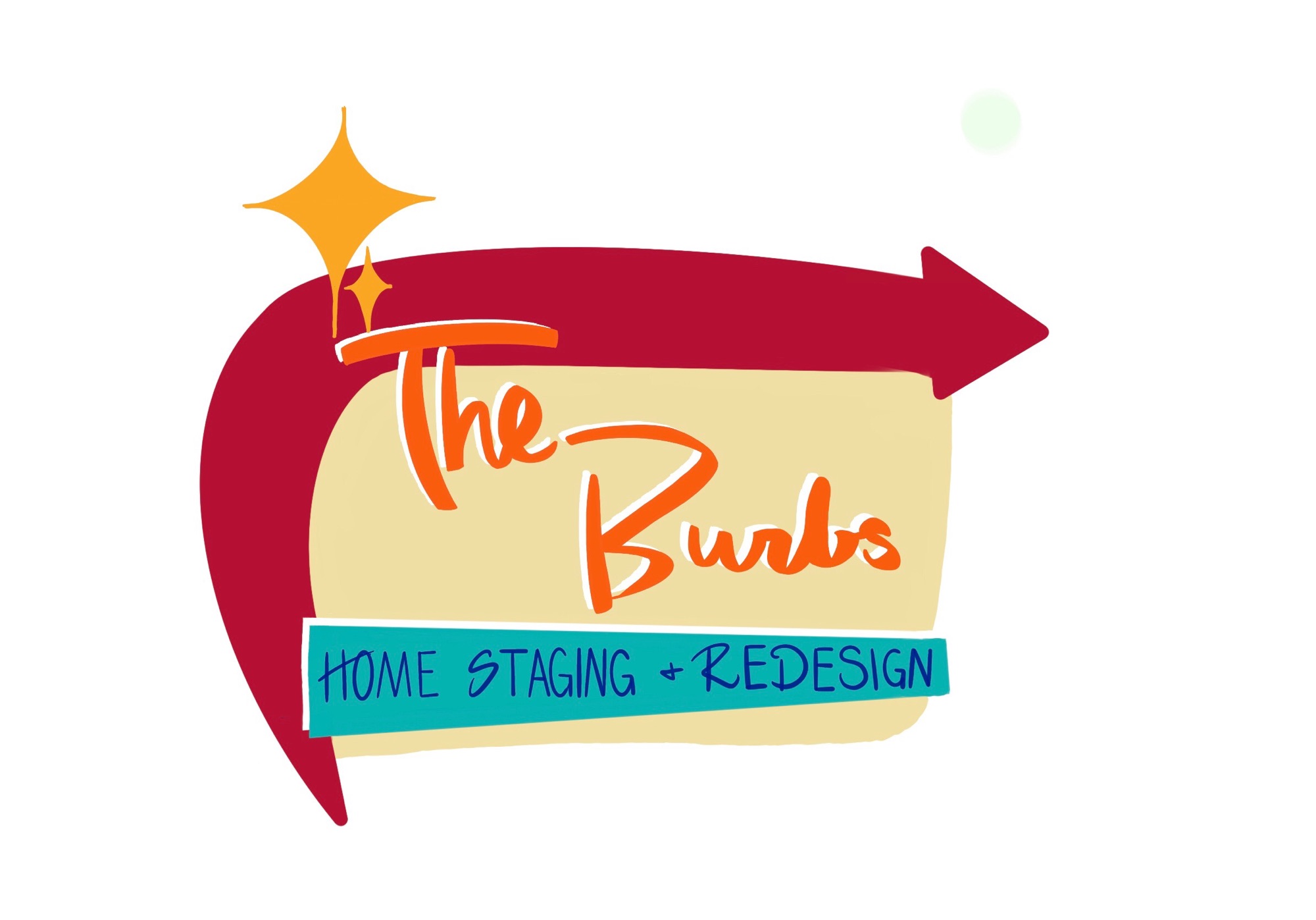 The Burbs Home Staging & Redesign Logo
