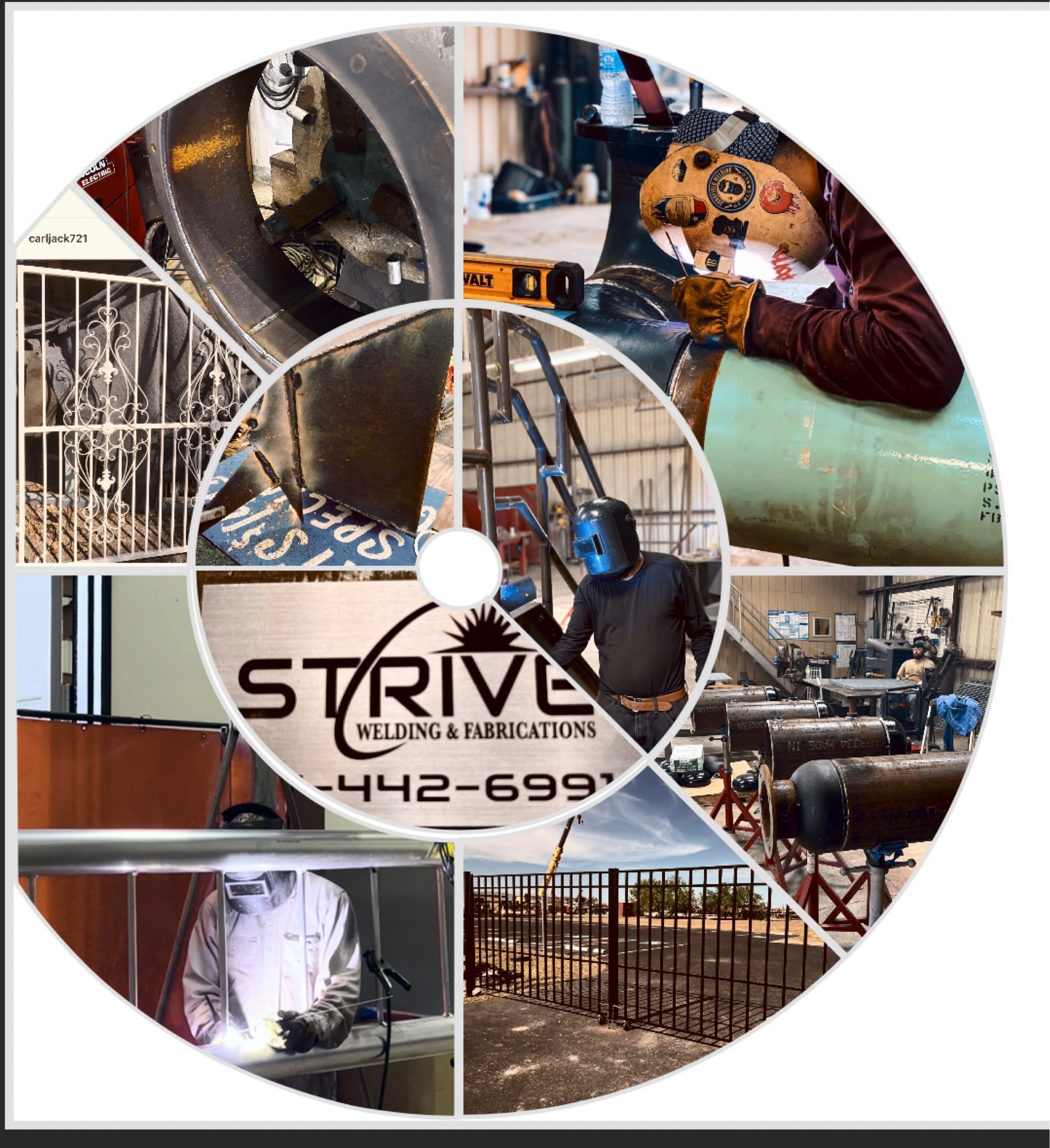 Strive Welding & Fabrications Logo