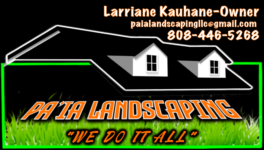 Pa'ia Landscaping, LLC Logo