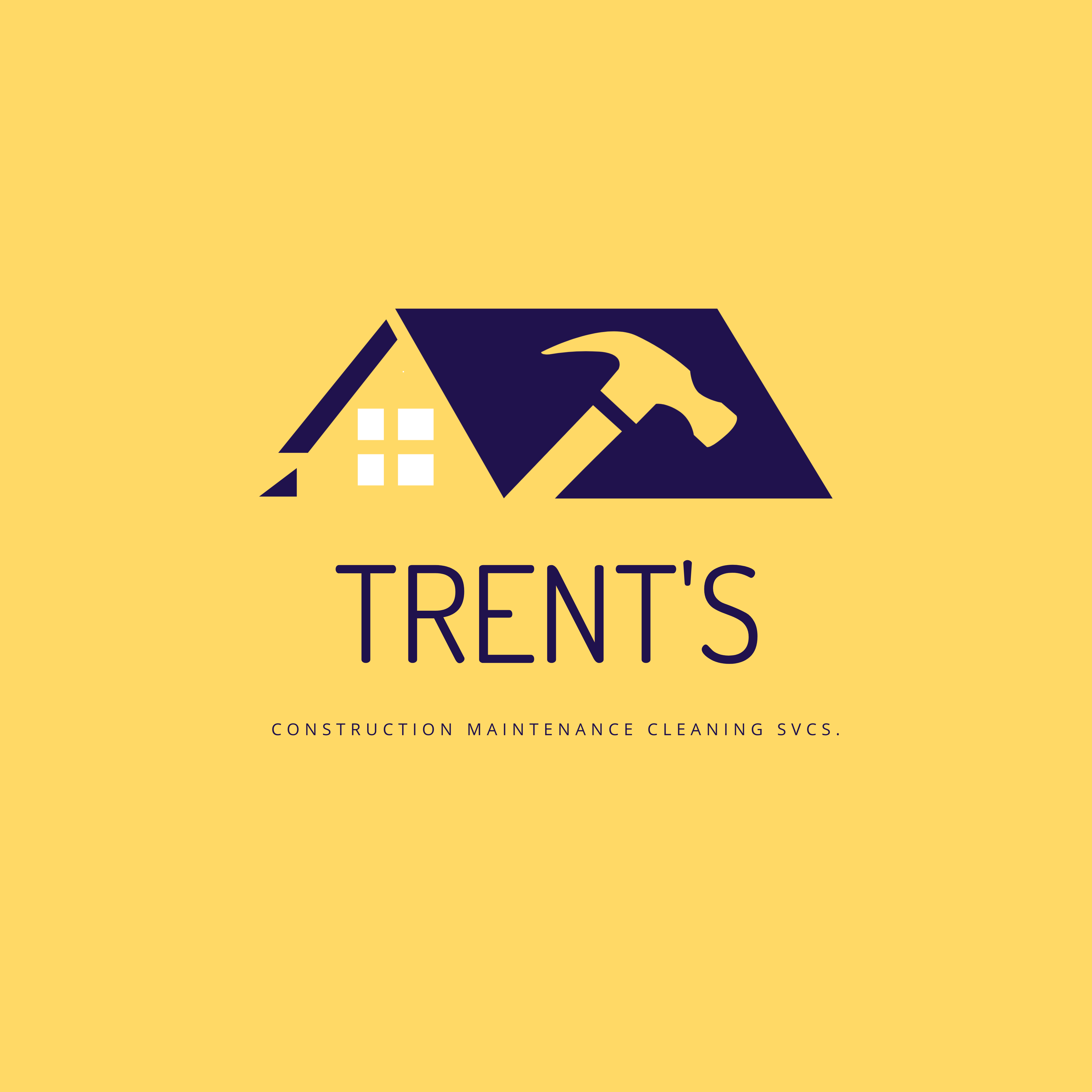Trent's Construction, Maintenance and Cleaning Logo