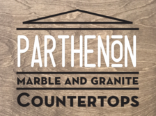 Parthenon Marble and Granite Logo