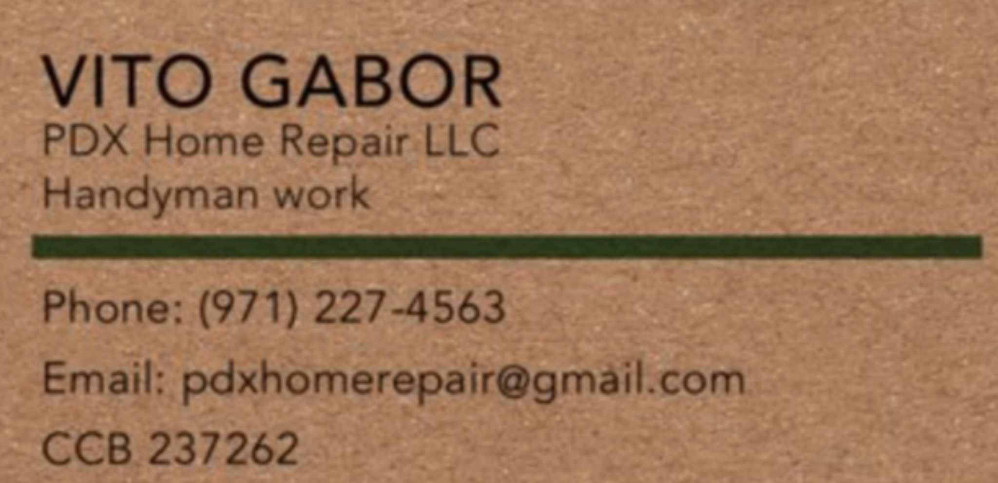 PDX Home Repair, LLC Logo