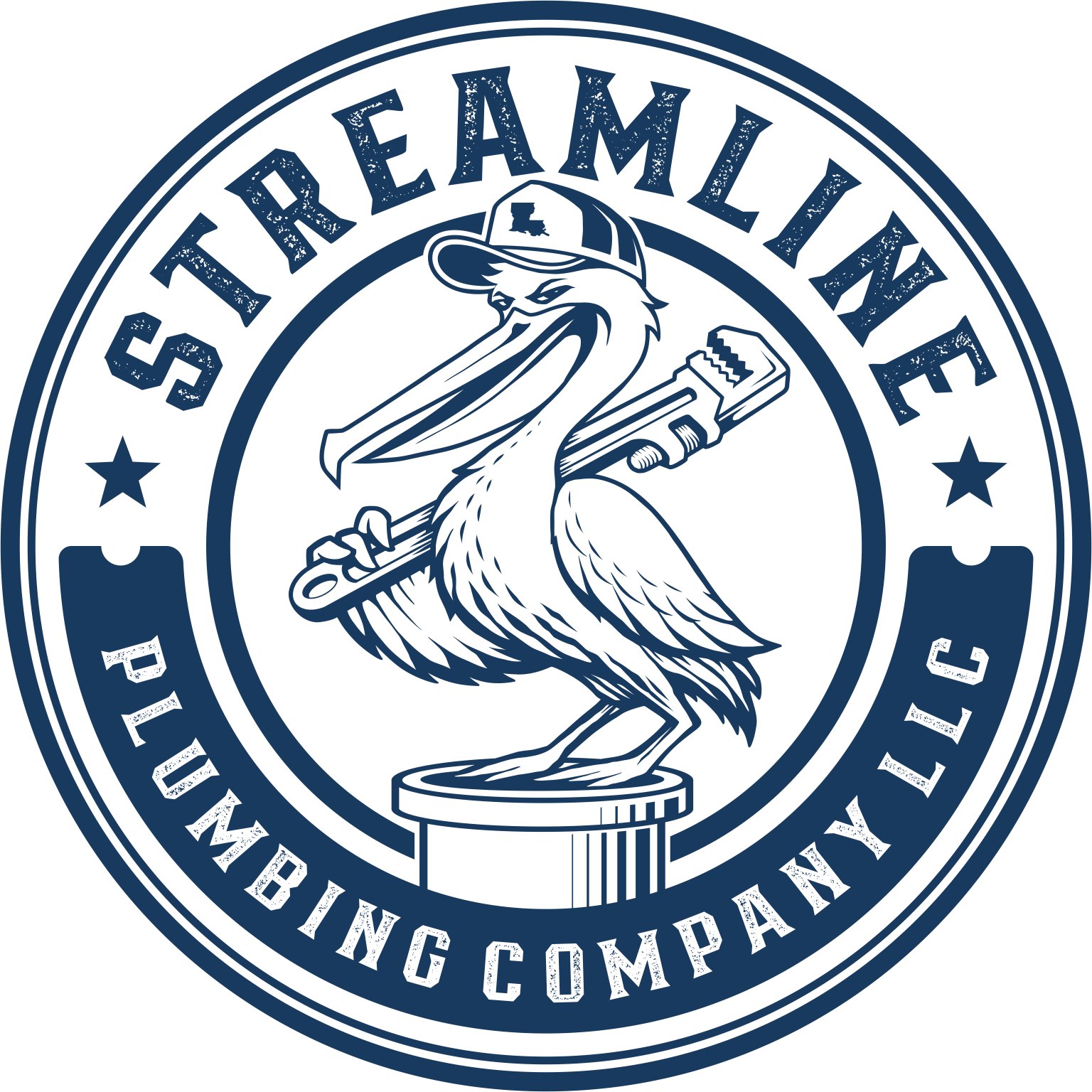 Streamline Plumbing Company Logo