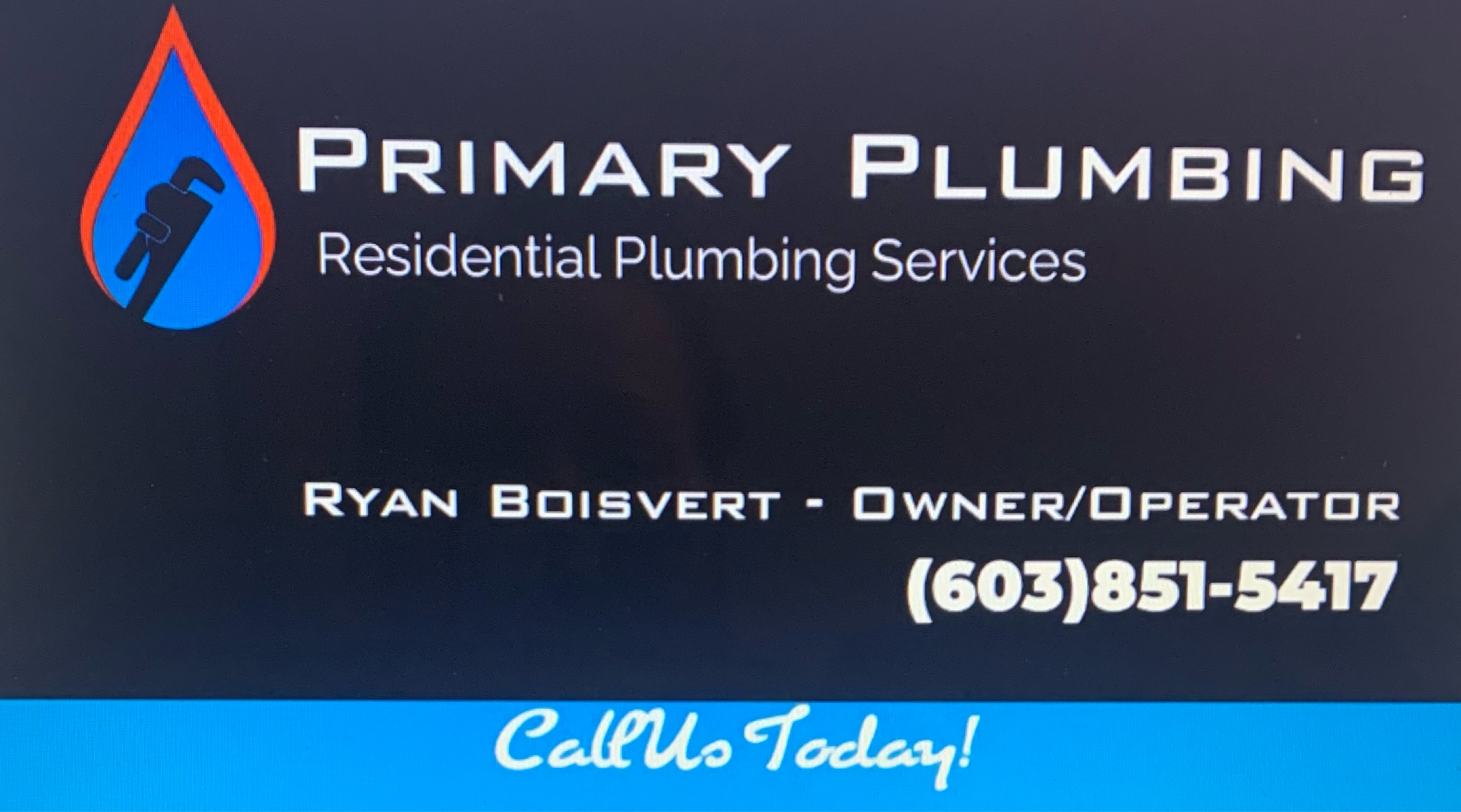 Primary Plumbing, LLC Logo