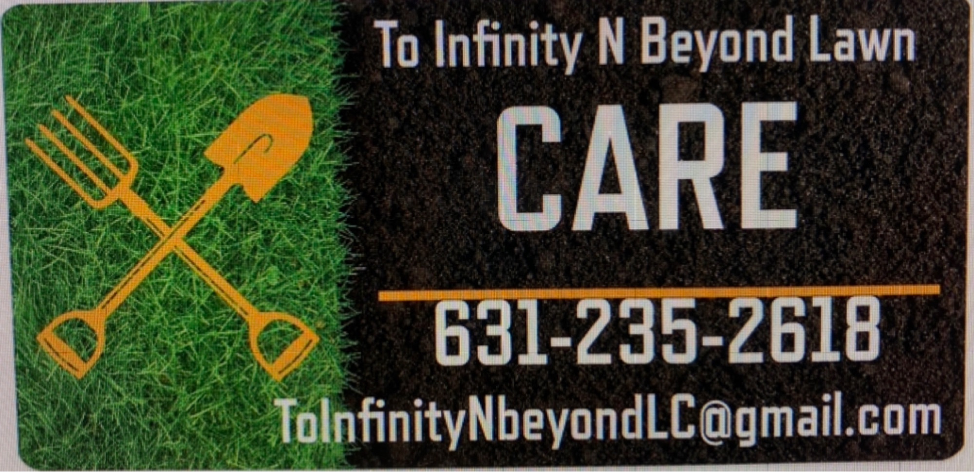 To Infinity N Beyond Lawn Care Logo